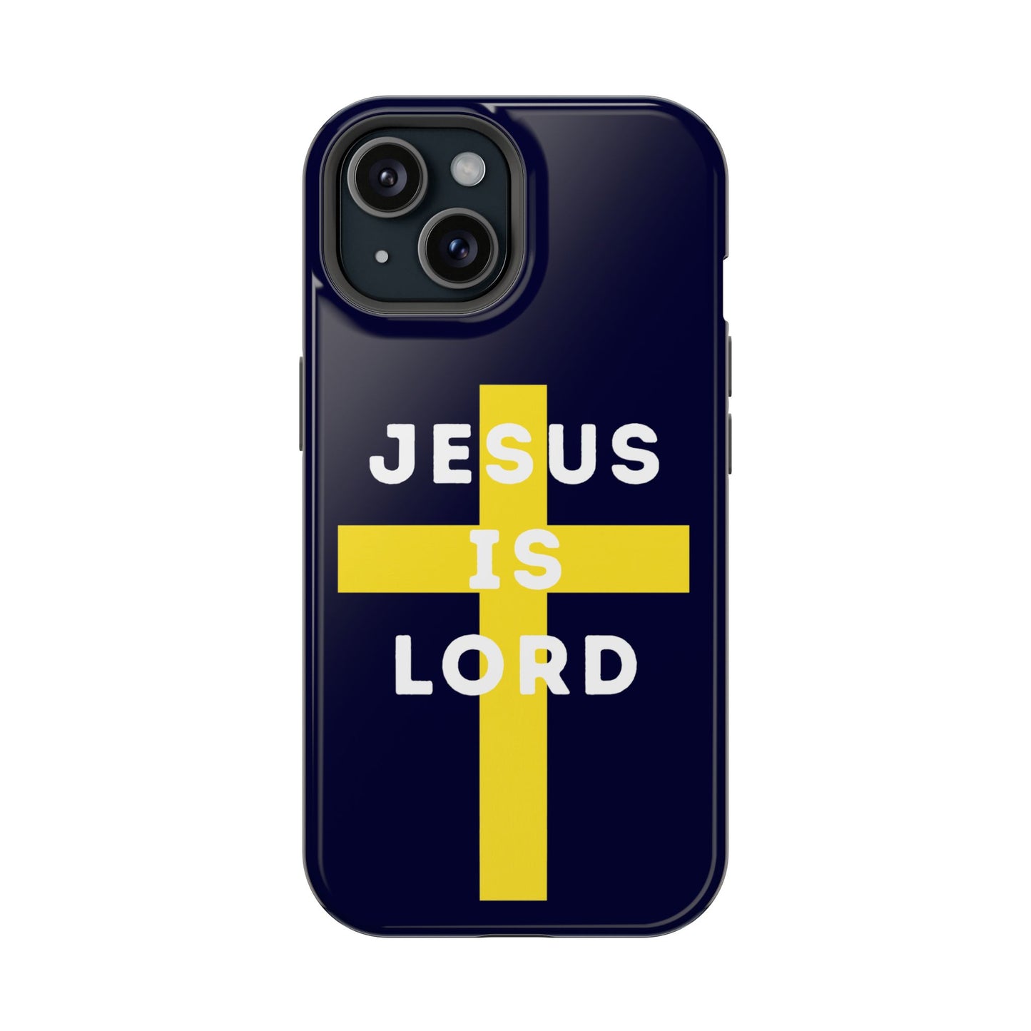 Impact-Resistant Phone Case 'JESUS IS LORD' Durable Phone Covers, Faith-Based Accessories, Gift for Believers, Christian Gifts