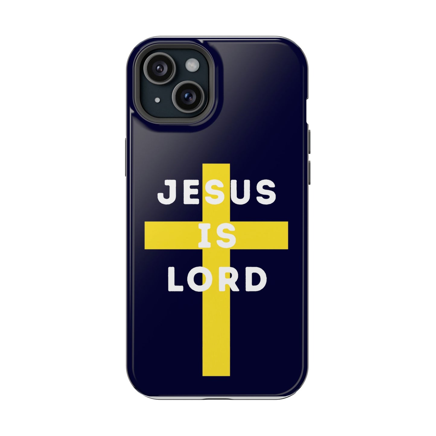 Impact-Resistant Phone Case 'JESUS IS LORD' Durable Phone Covers, Faith-Based Accessories, Gift for Believers, Christian Gifts
