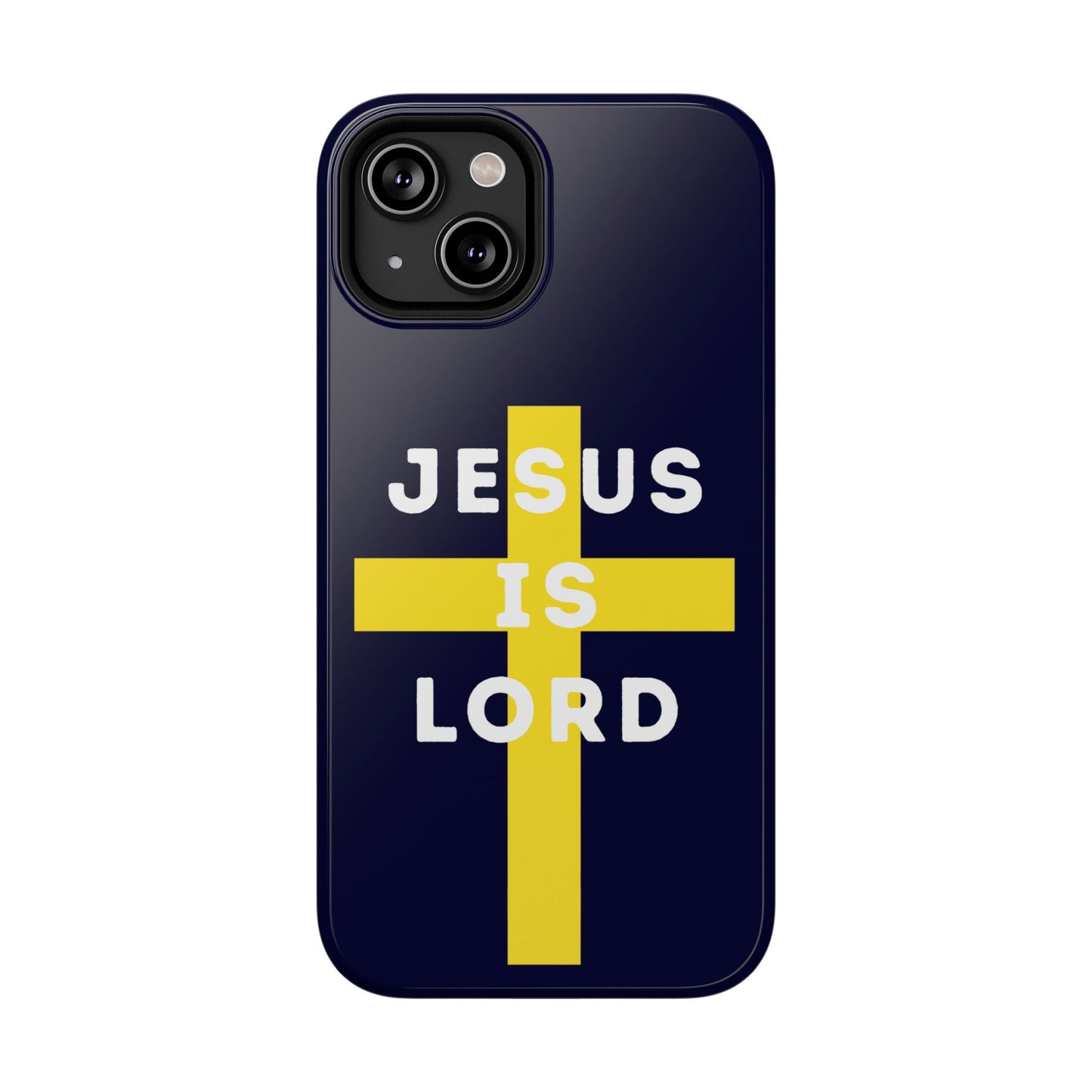 Impact-Resistant Phone Case 'JESUS IS LORD' Durable Phone Covers, Faith-Based Accessories, Gift for Believers, Christian Gifts