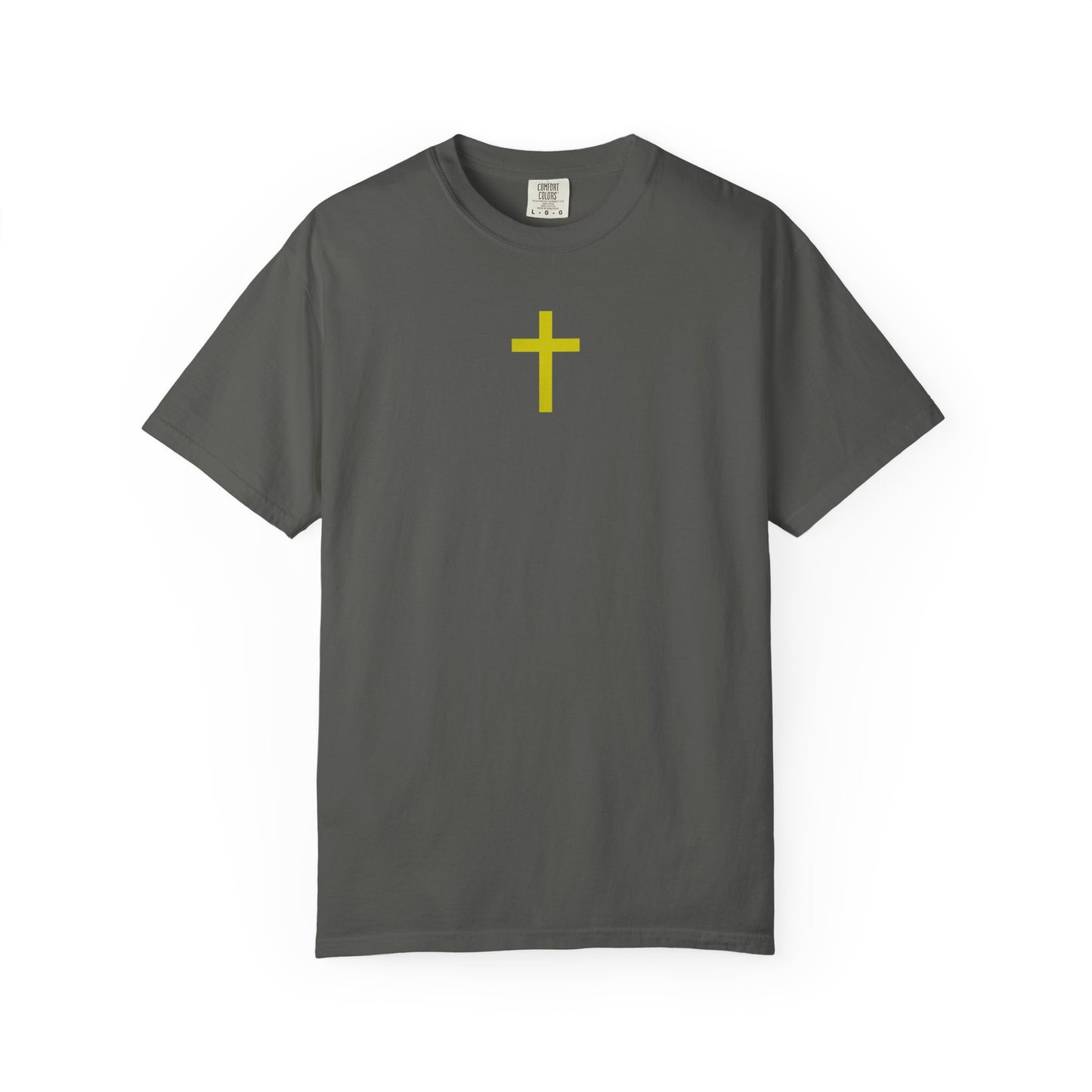 'Jesus is Lord' Font and Back Design Unisex T-Shirt, Christian Apparel