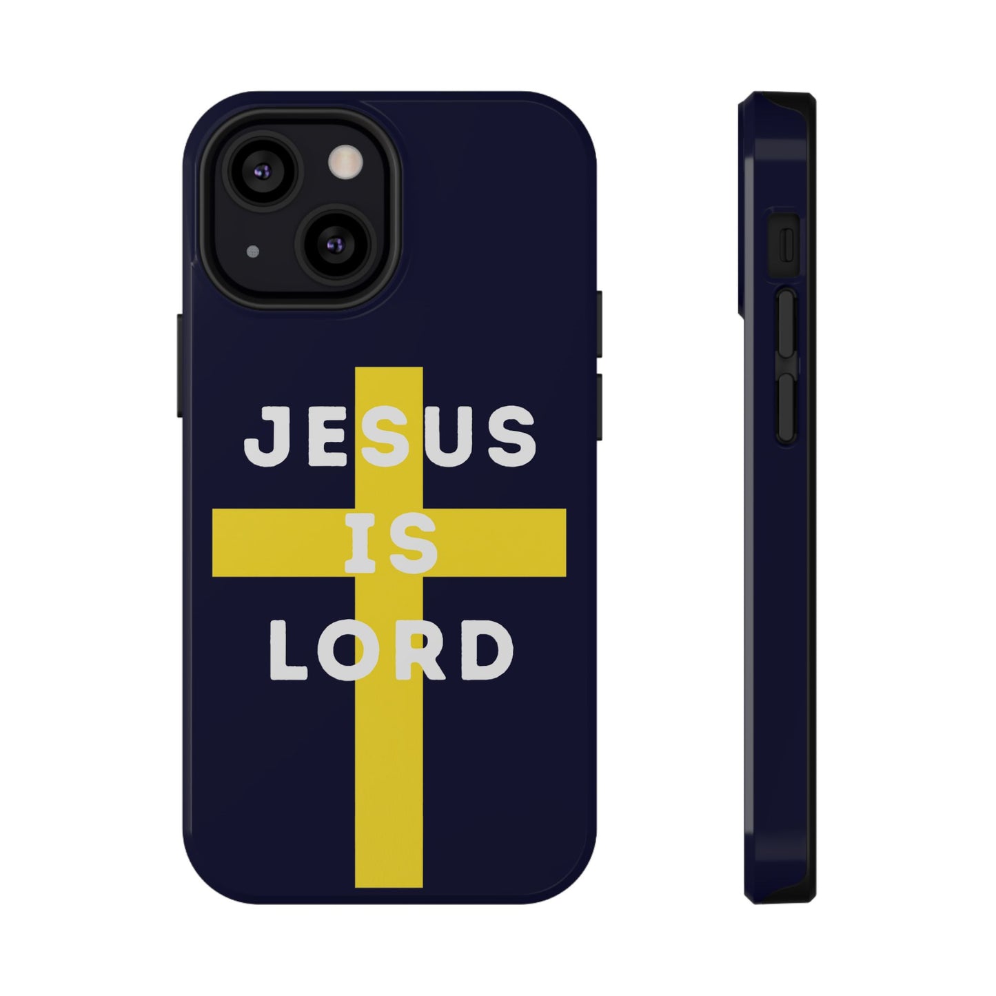 Impact-Resistant Phone Case 'JESUS IS LORD' Durable Phone Covers, Faith-Based Accessories, Gift for Believers, Christian Gifts