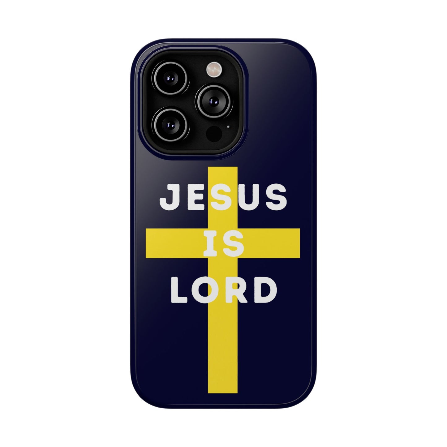 Impact-Resistant Phone Case 'JESUS IS LORD' Durable Phone Covers, Faith-Based Accessories, Gift for Believers, Christian Gifts