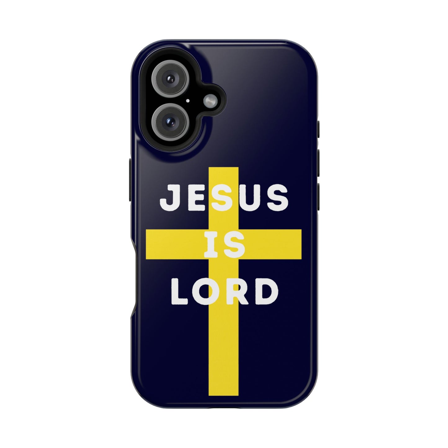 Impact-Resistant Phone Case 'JESUS IS LORD' Durable Phone Covers, Faith-Based Accessories, Gift for Believers, Christian Gifts