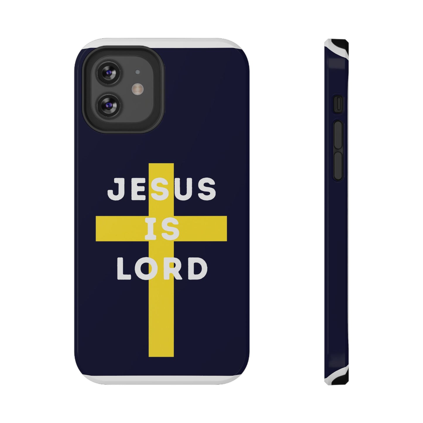 Impact-Resistant Phone Case 'JESUS IS LORD' Durable Phone Covers, Faith-Based Accessories, Gift for Believers, Christian Gifts