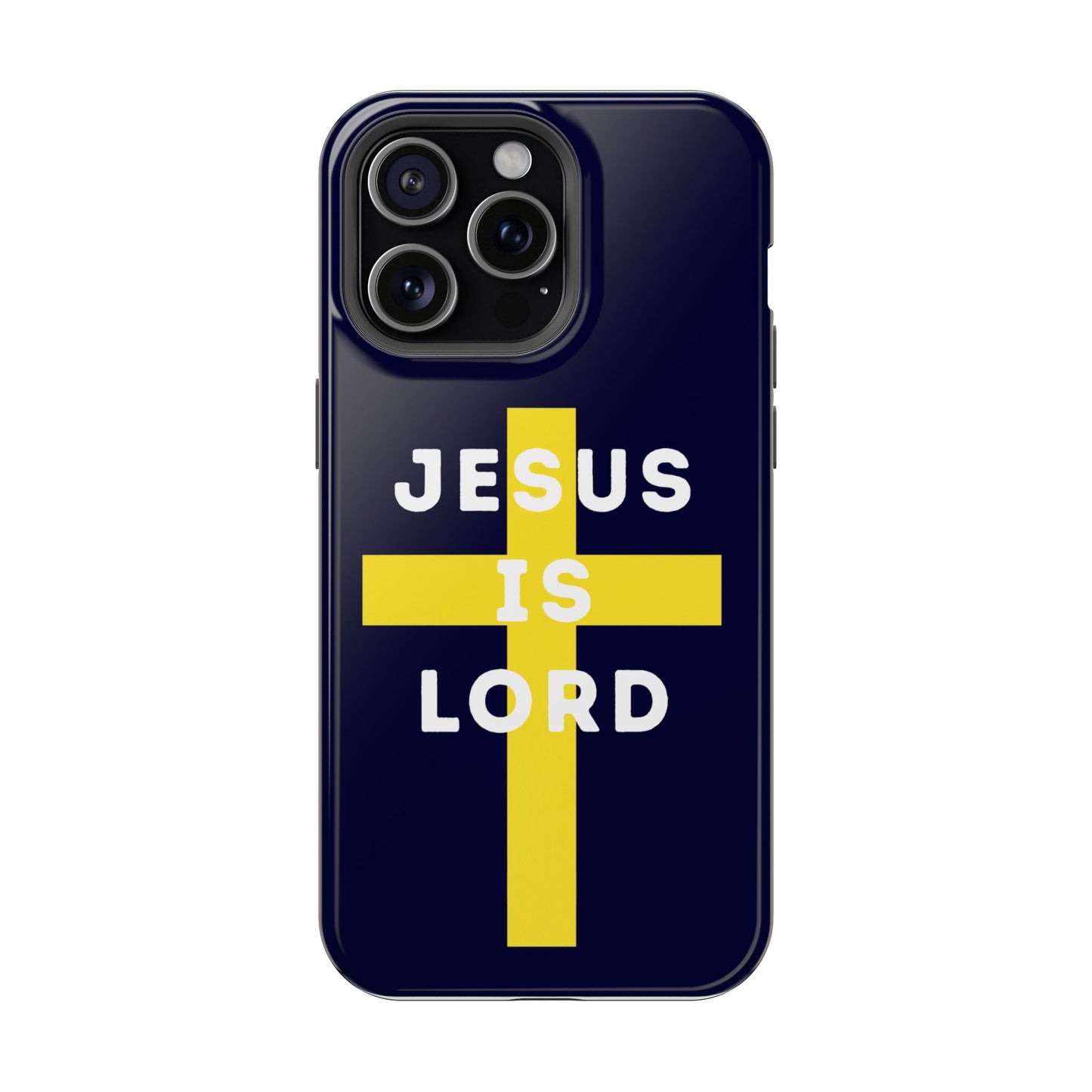 Impact-Resistant Phone Case 'JESUS IS LORD' Durable Phone Covers, Faith-Based Accessories, Gift for Believers, Christian Gifts