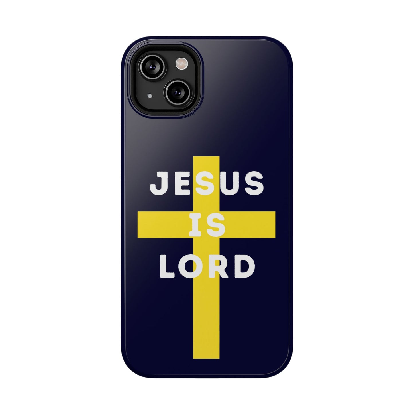 Impact-Resistant Phone Case 'JESUS IS LORD' Durable Phone Covers, Faith-Based Accessories, Gift for Believers, Christian Gifts