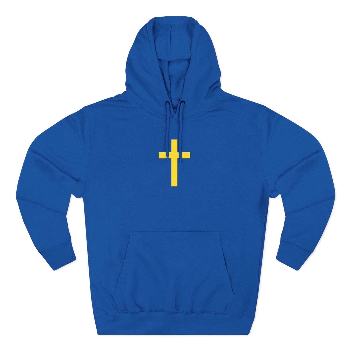 'Jesus is Lord' with Cross Graphic Unisex Hoodie, Jesus Hoodie, Christian Apparel