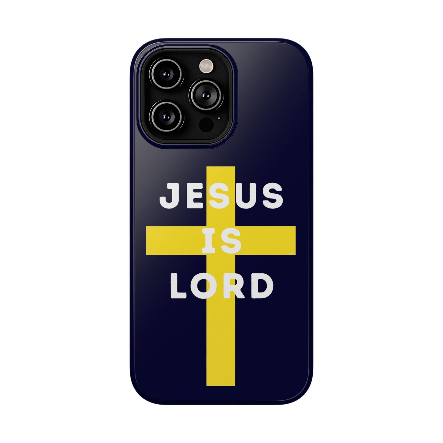 Impact-Resistant Phone Case 'JESUS IS LORD' Durable Phone Covers, Faith-Based Accessories, Gift for Believers, Christian Gifts