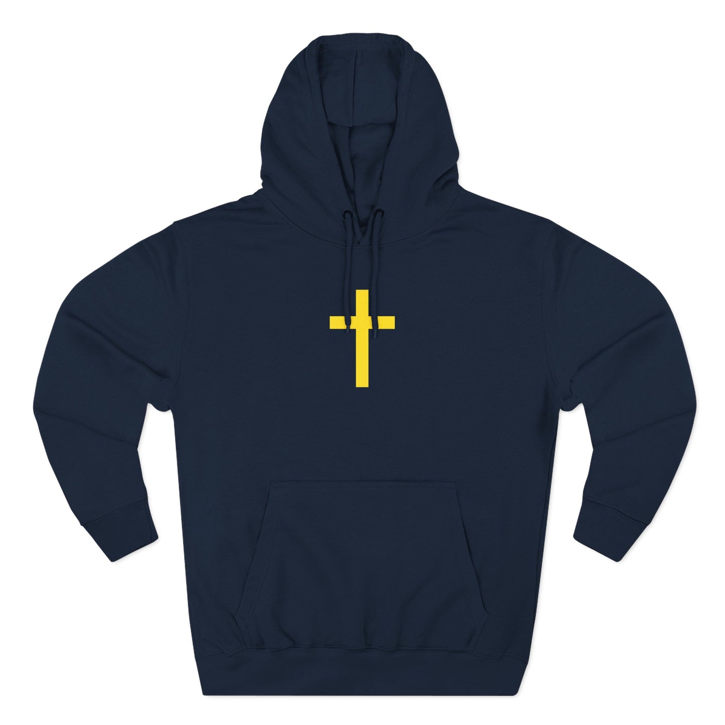 'Jesus is Lord' with Cross Graphic Unisex Hoodie, Jesus Hoodie, Christian Apparel