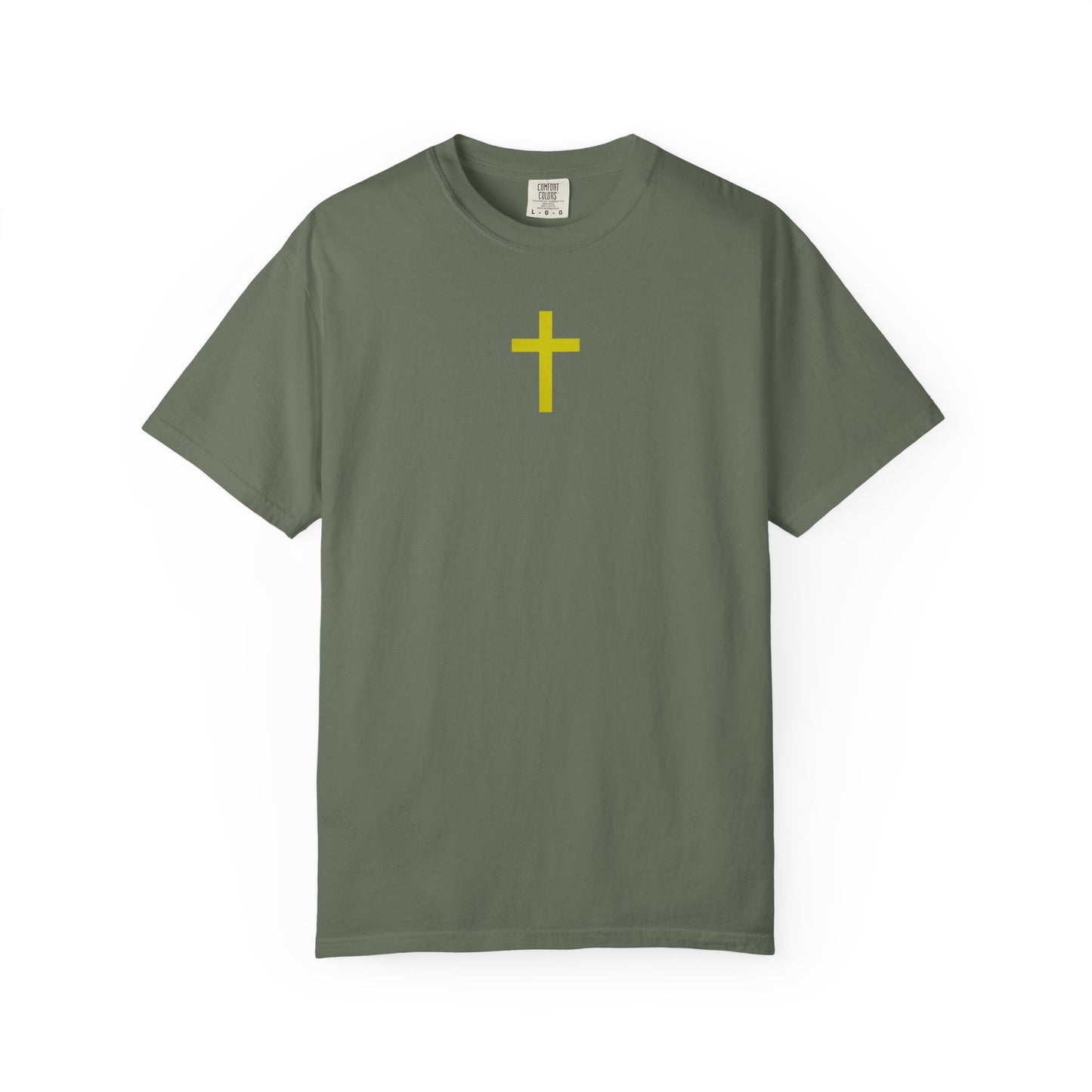 'Jesus is Lord' Font and Back Design Unisex T-Shirt, Christian Apparel