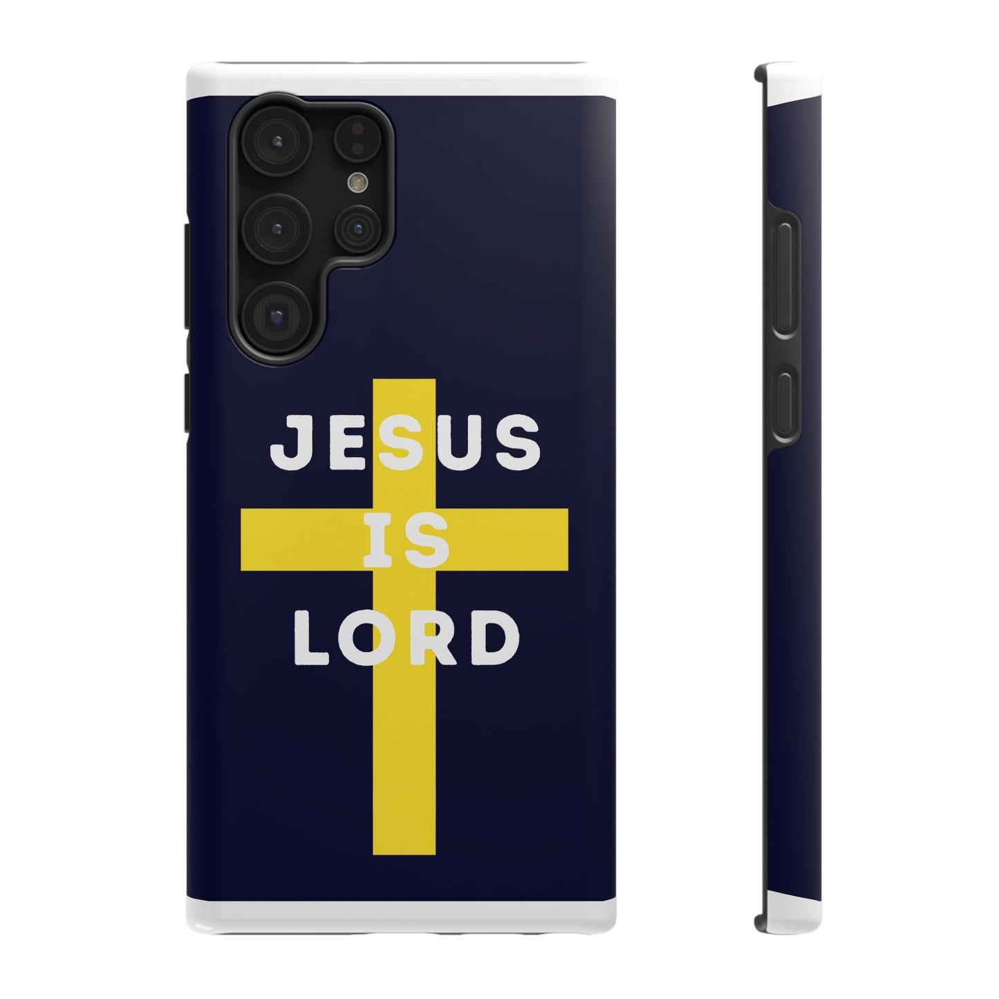 Impact-Resistant Phone Case 'JESUS IS LORD' Durable Phone Covers, Faith-Based Accessories, Gift for Believers, Christian Gifts