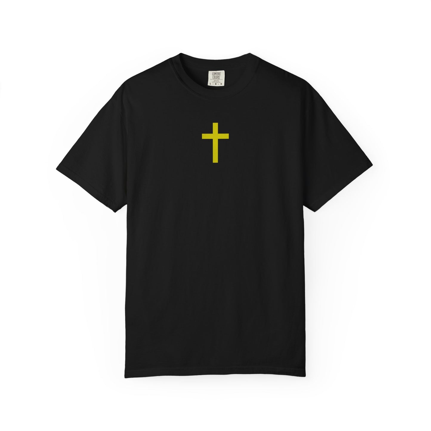 'Jesus is Lord' Font and Back Design Unisex T-Shirt, Christian Apparel