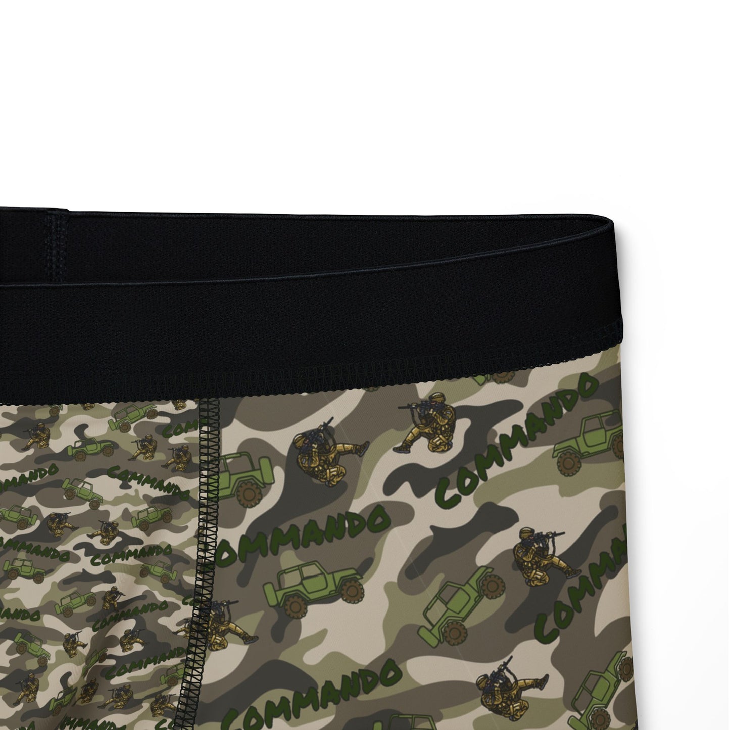 "COMMANDO" pattern Men's Briefs