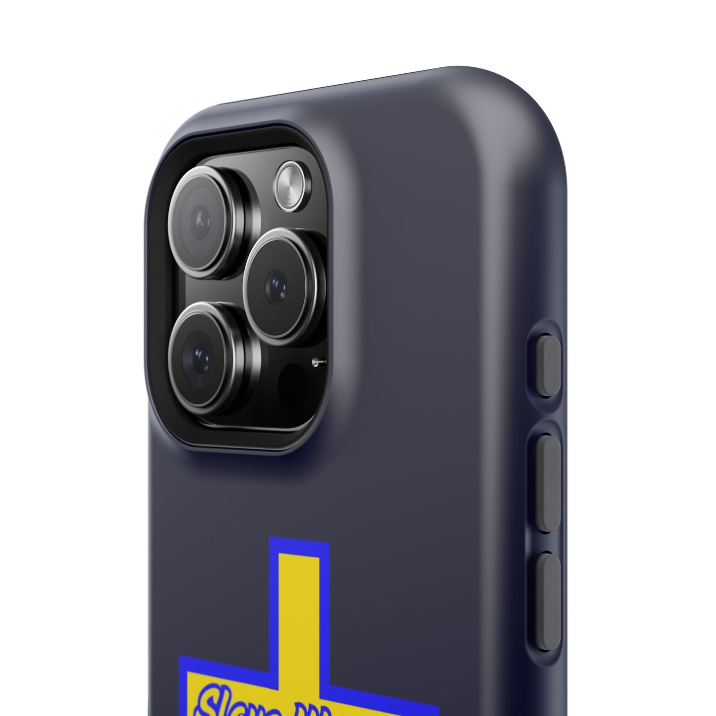 Ukrainian Pride Cross Phone Case, Impact-Resistant Case, 'Slava Ukraini', Support Ukraine, Durable Phone Case