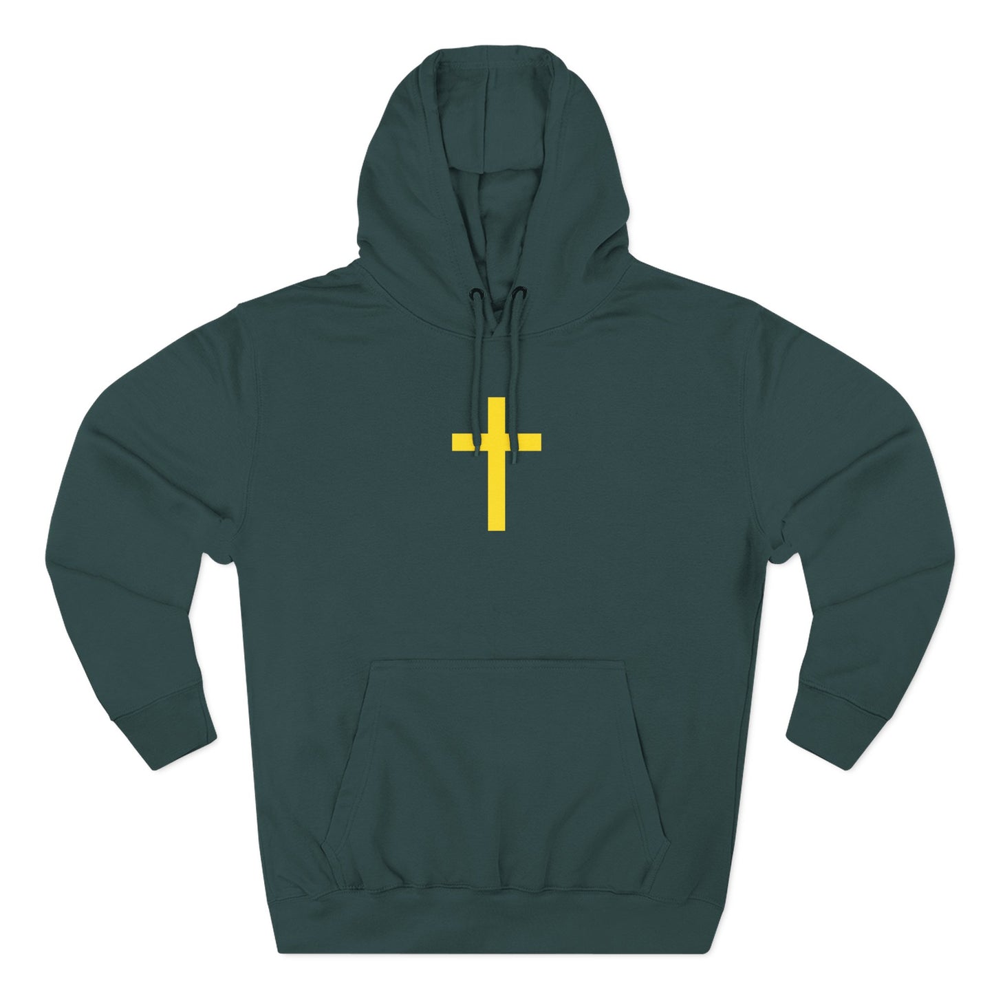 'Jesus is Lord' with Cross Graphic Unisex Hoodie, Jesus Hoodie, Christian Apparel