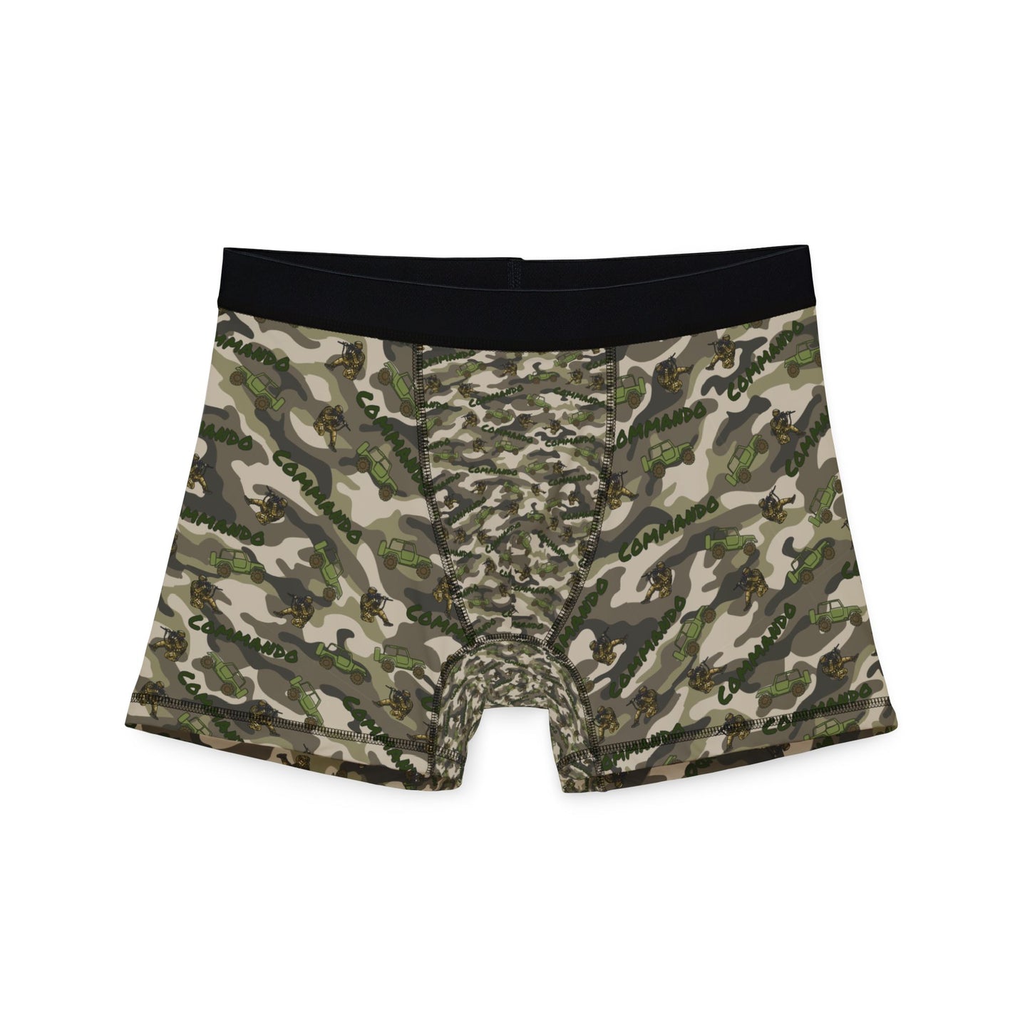 "COMMANDO" pattern Men's Briefs