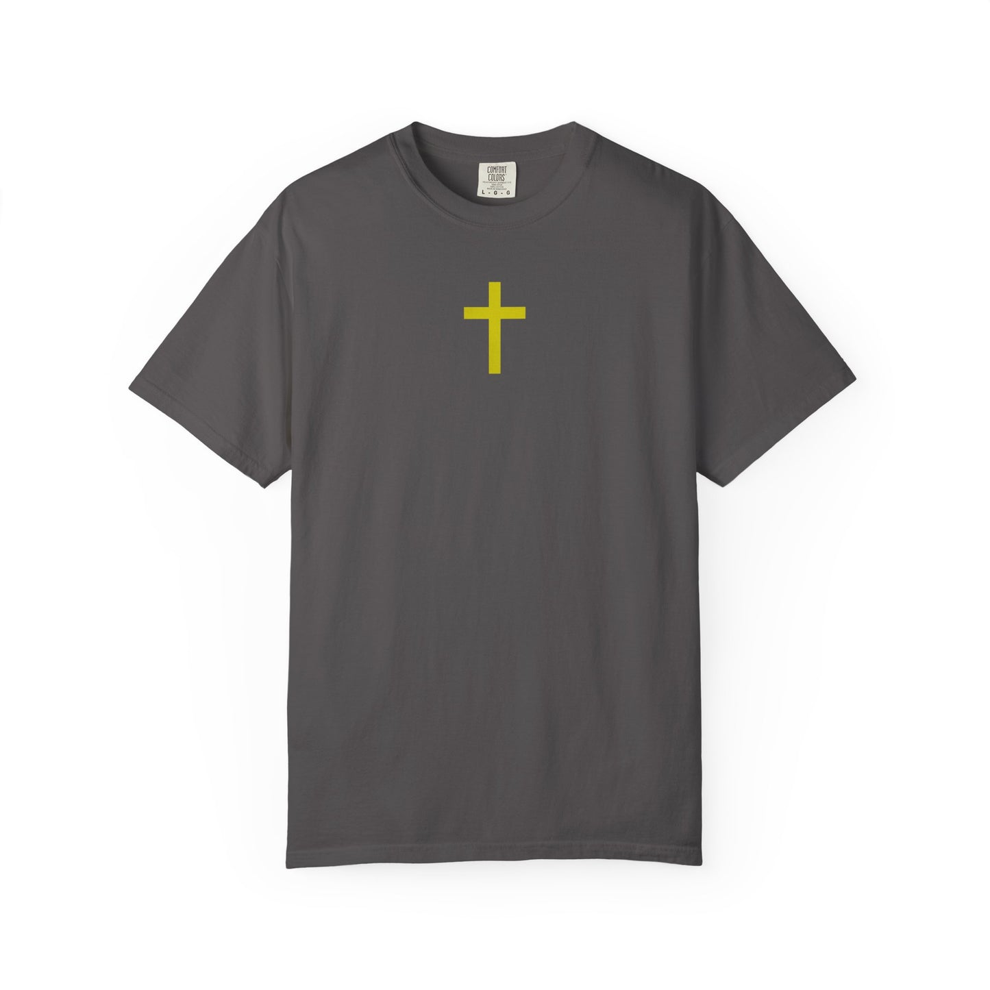 'Jesus is Lord' Font and Back Design Unisex T-Shirt, Christian Apparel