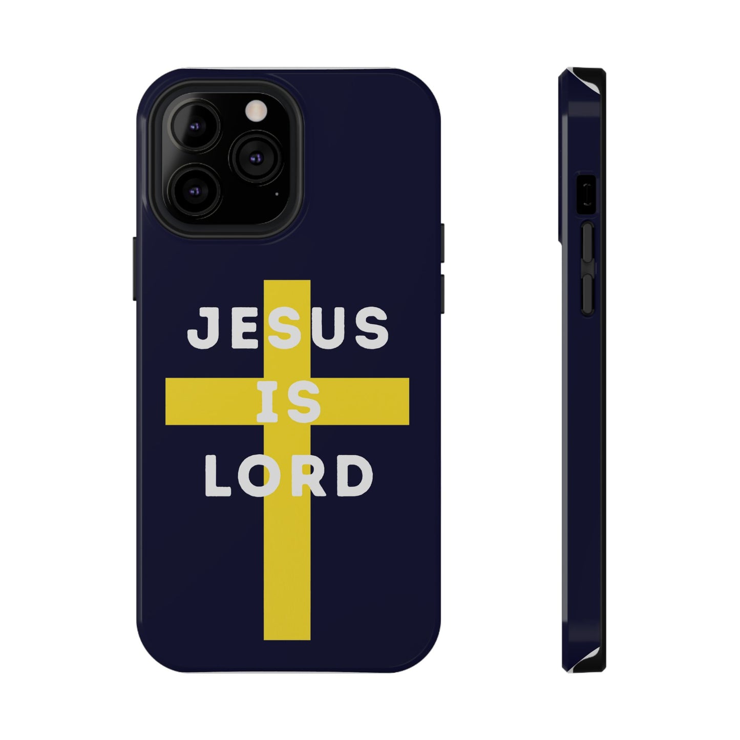 Impact-Resistant Phone Case 'JESUS IS LORD' Durable Phone Covers, Faith-Based Accessories, Gift for Believers, Christian Gifts