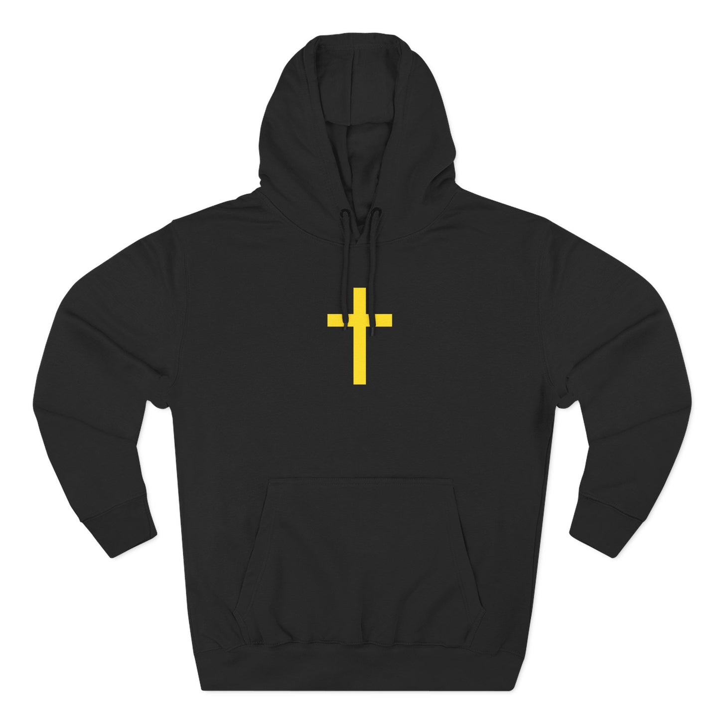 'Jesus is Lord' with Cross Graphic Unisex Hoodie, Jesus Hoodie, Christian Apparel