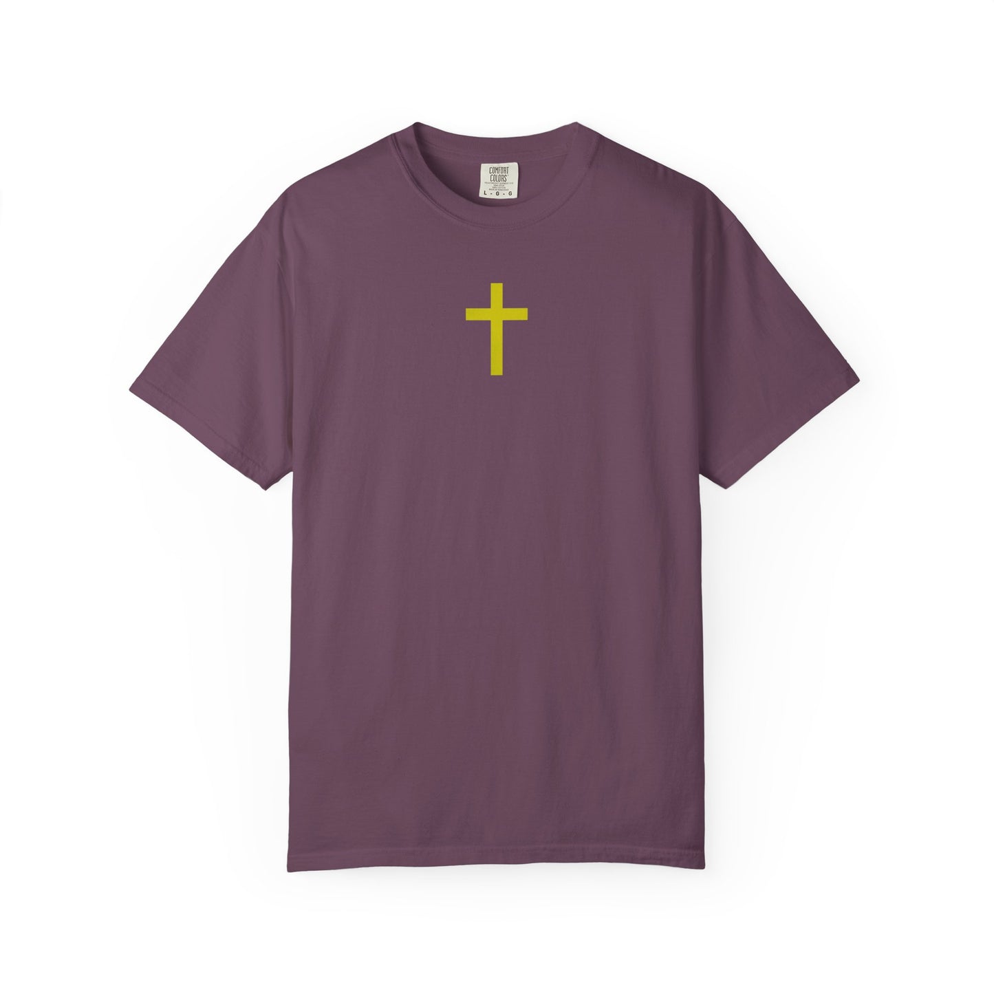 'Jesus is Lord' Font and Back Design Unisex T-Shirt, Christian Apparel