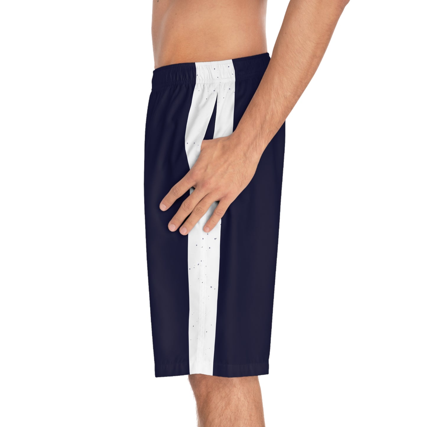 Men's Christian Ventage Style Board Shorts - 'Jesus is Lord' Swimwear, Beachwear, Summer Wear, Christian Apparel, Vacation Outfit