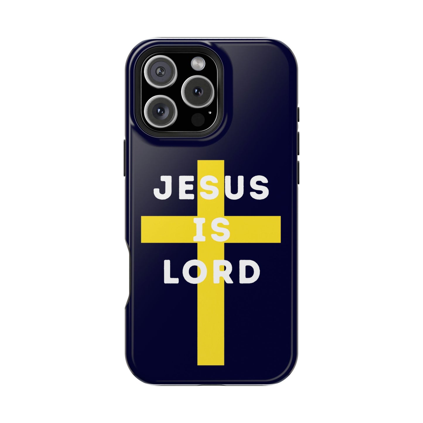 Impact-Resistant Phone Case 'JESUS IS LORD' Durable Phone Covers, Faith-Based Accessories, Gift for Believers, Christian Gifts