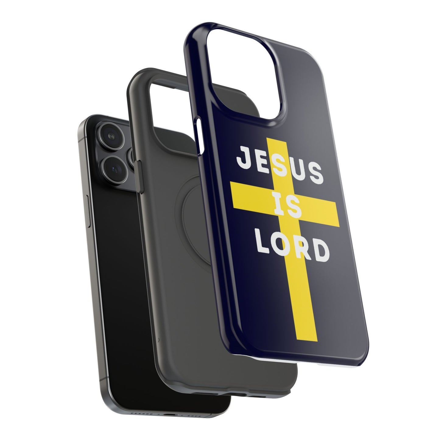 Impact-Resistant Phone Case 'JESUS IS LORD' Durable Phone Covers, Faith-Based Accessories, Gift for Believers, Christian Gifts