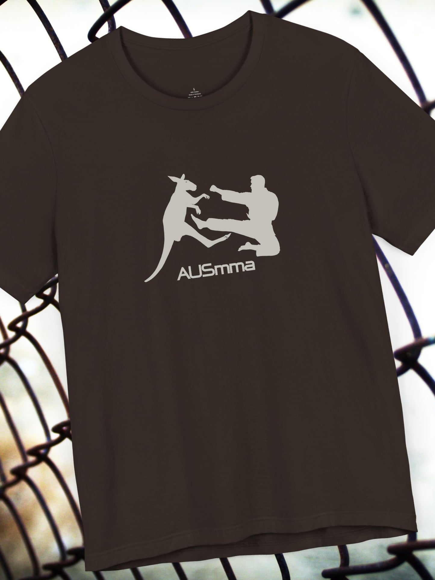 'AUSmma' Graphic Unisex T-Shirt, Australian Mixed Martial Arts Apparel, MMA Tee