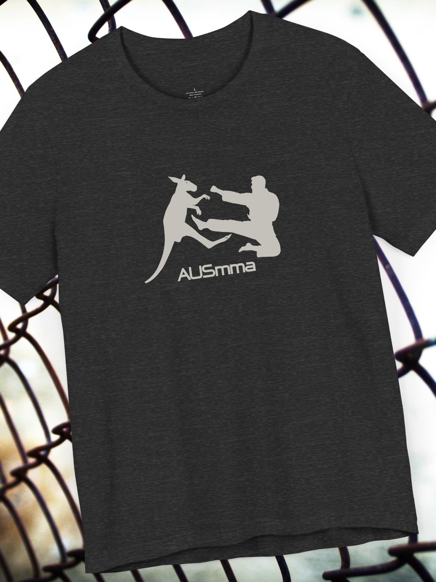 'AUSmma' Graphic Unisex T-Shirt, Australian Mixed Martial Arts Apparel, MMA Tee