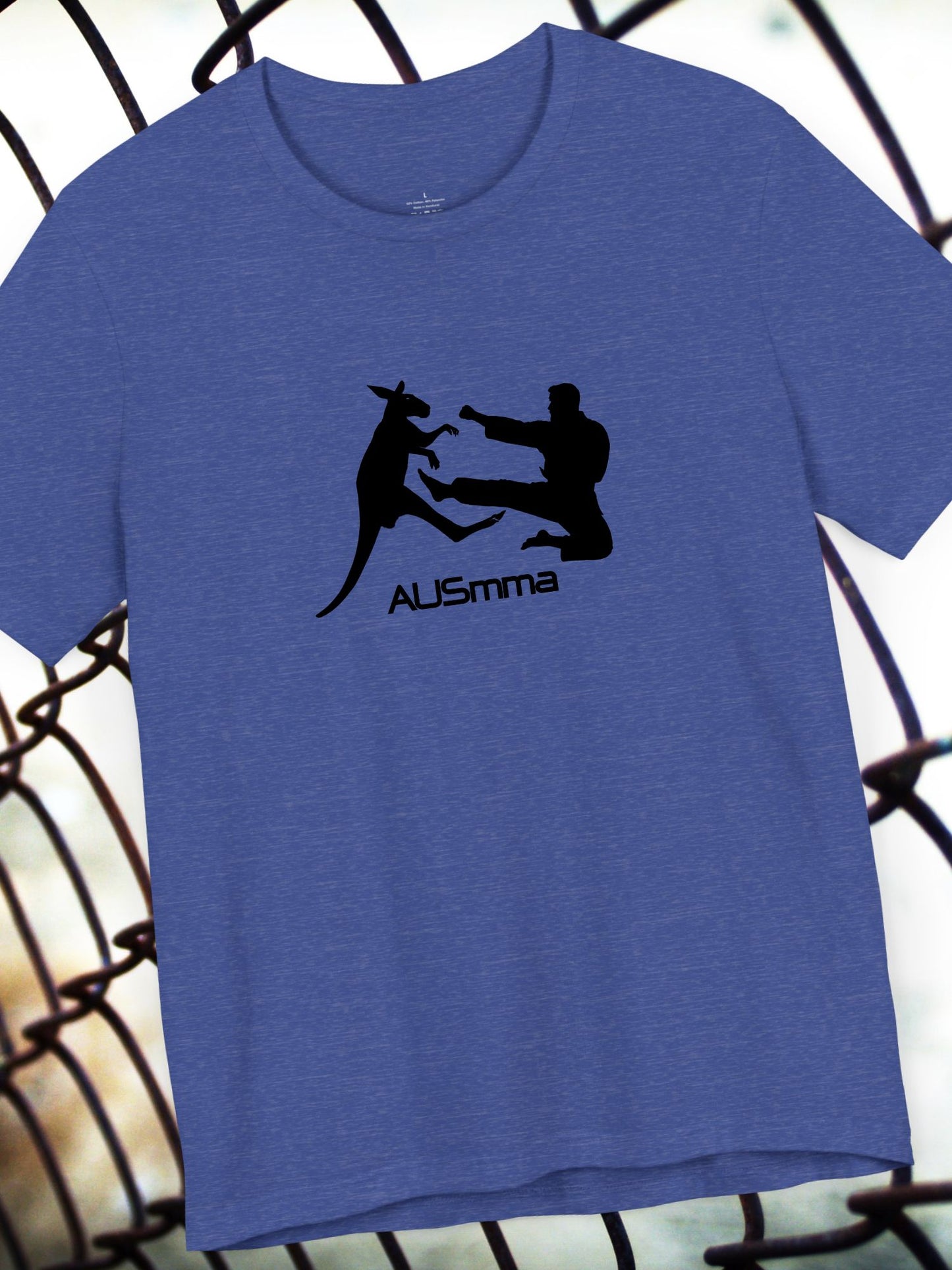 'AUSmma' Graphic Unisex T-Shirt, Australian Mixed Martial Arts Apparel, MMA Tee