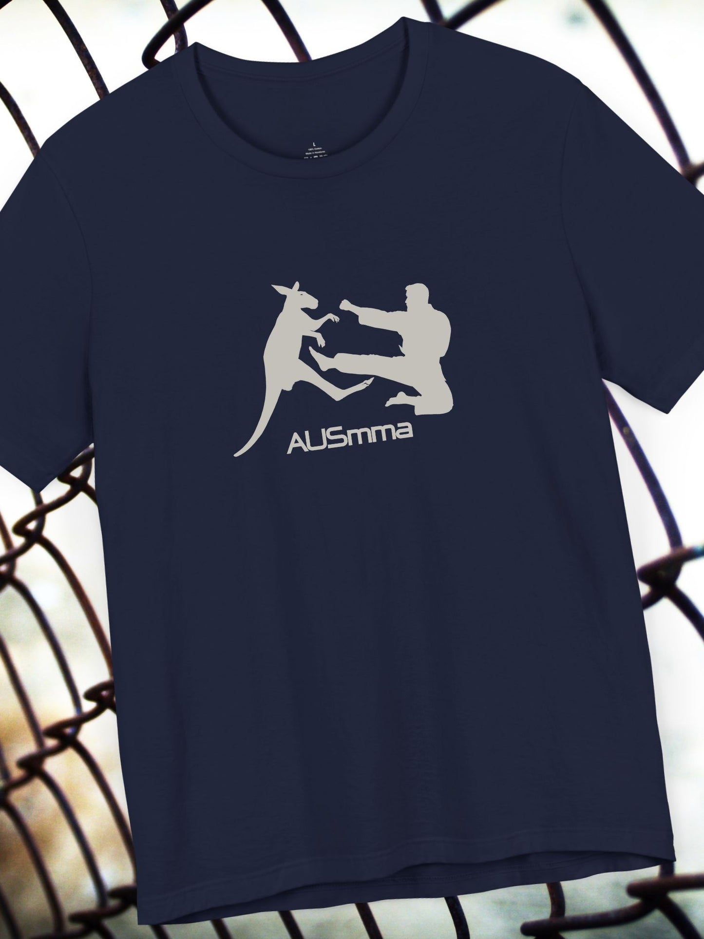 'AUSmma' Graphic Unisex T-Shirt, Australian Mixed Martial Arts Apparel, MMA Tee