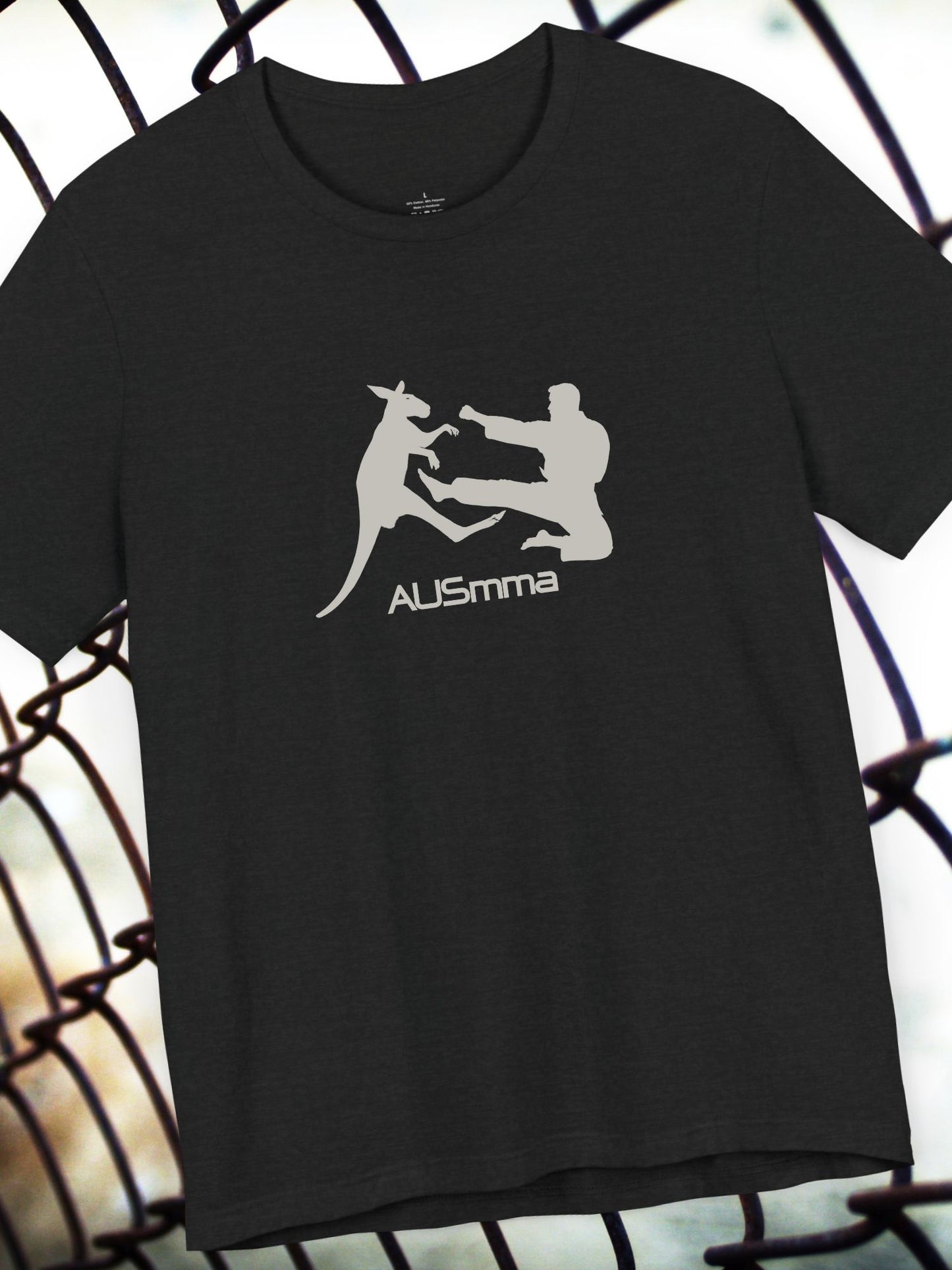 'AUSmma' Graphic Unisex T-Shirt, Australian Mixed Martial Arts Apparel, MMA Tee