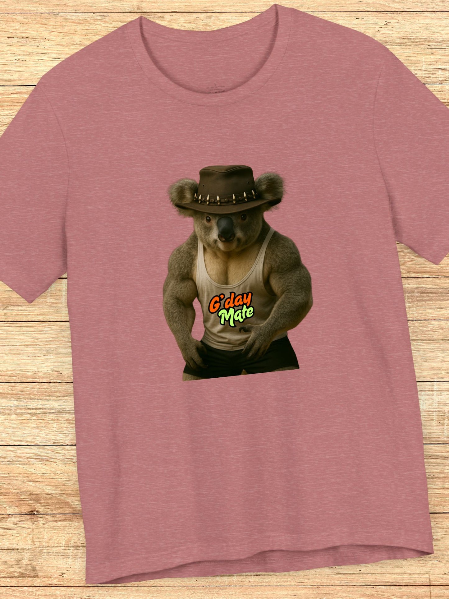 "G’day Mate" Koala Graphic Unisex T-Shirt, Australian Culture Tee, Koala Lovers, Travel Apparel