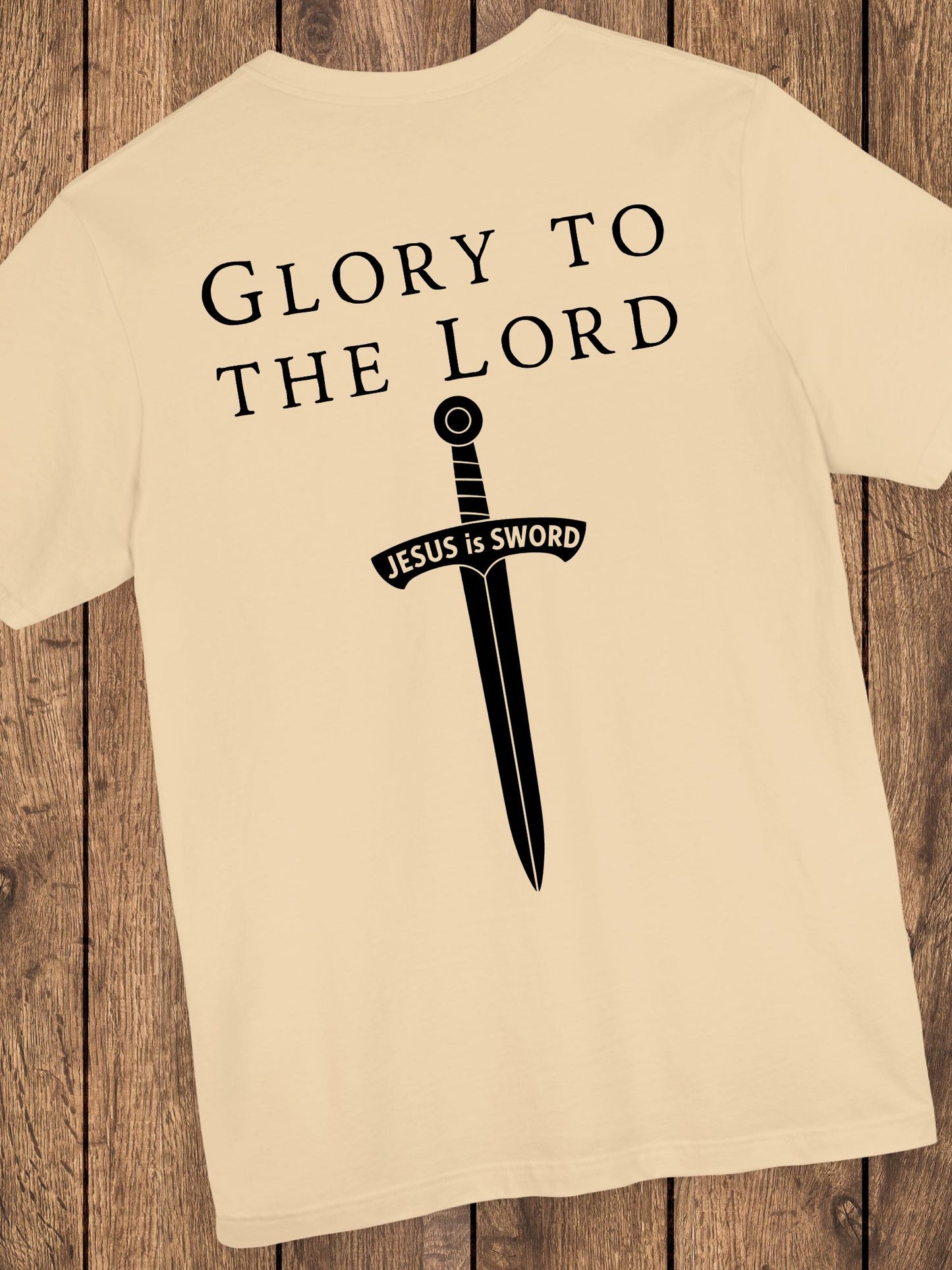 'Glory to the Lord, Jesus is Sword' Unisex T-Shirt, Christian Apparel