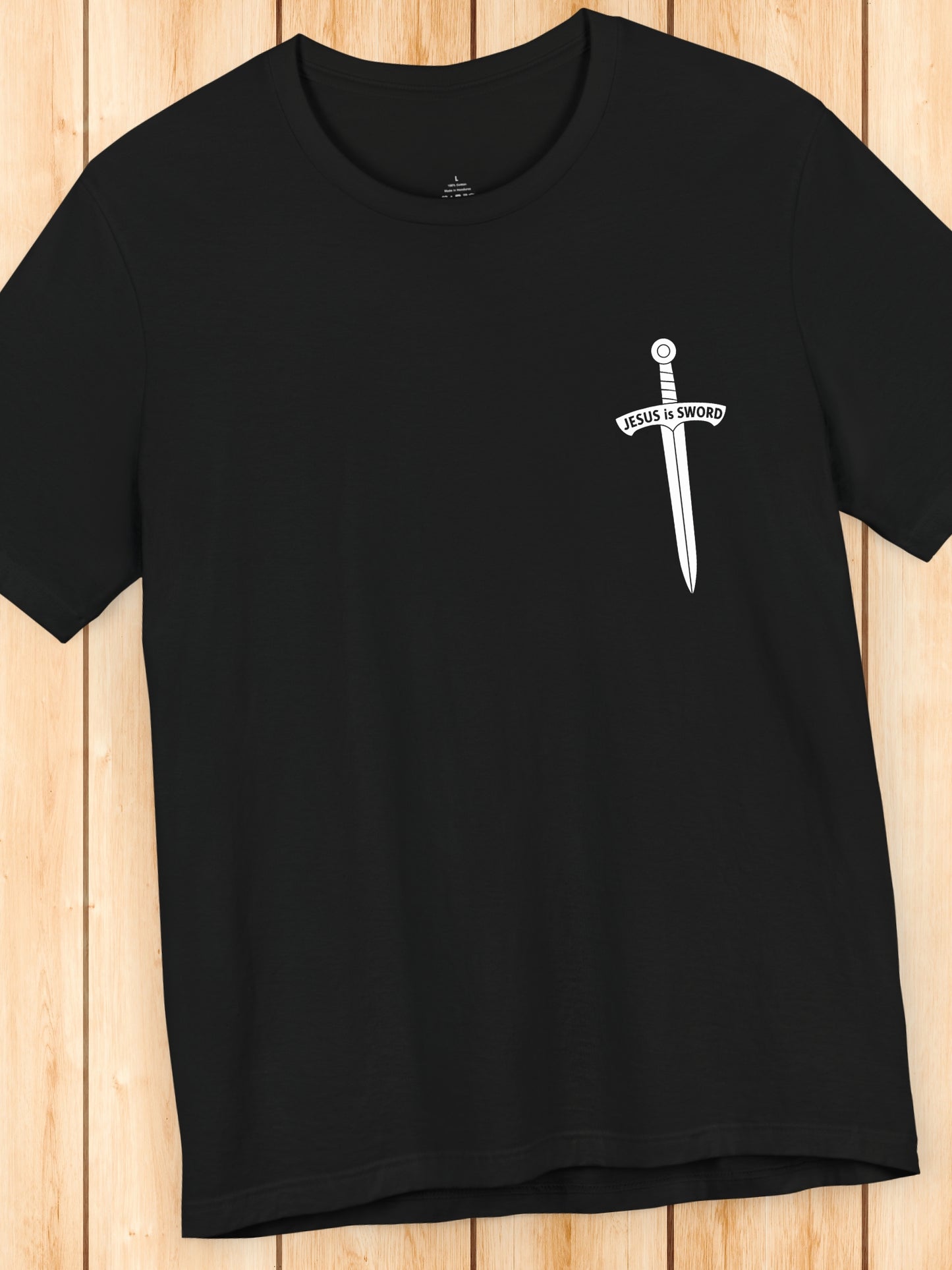 'In the beginning was the Word and the Word was with God, and the Word was God, He was in the beginning with God, The Sword of the Spirit is the Word of God, Jesus is Sword' Unisex T-Shirt, Chrsitian Apparel, Jesus Tee, Bible Verses