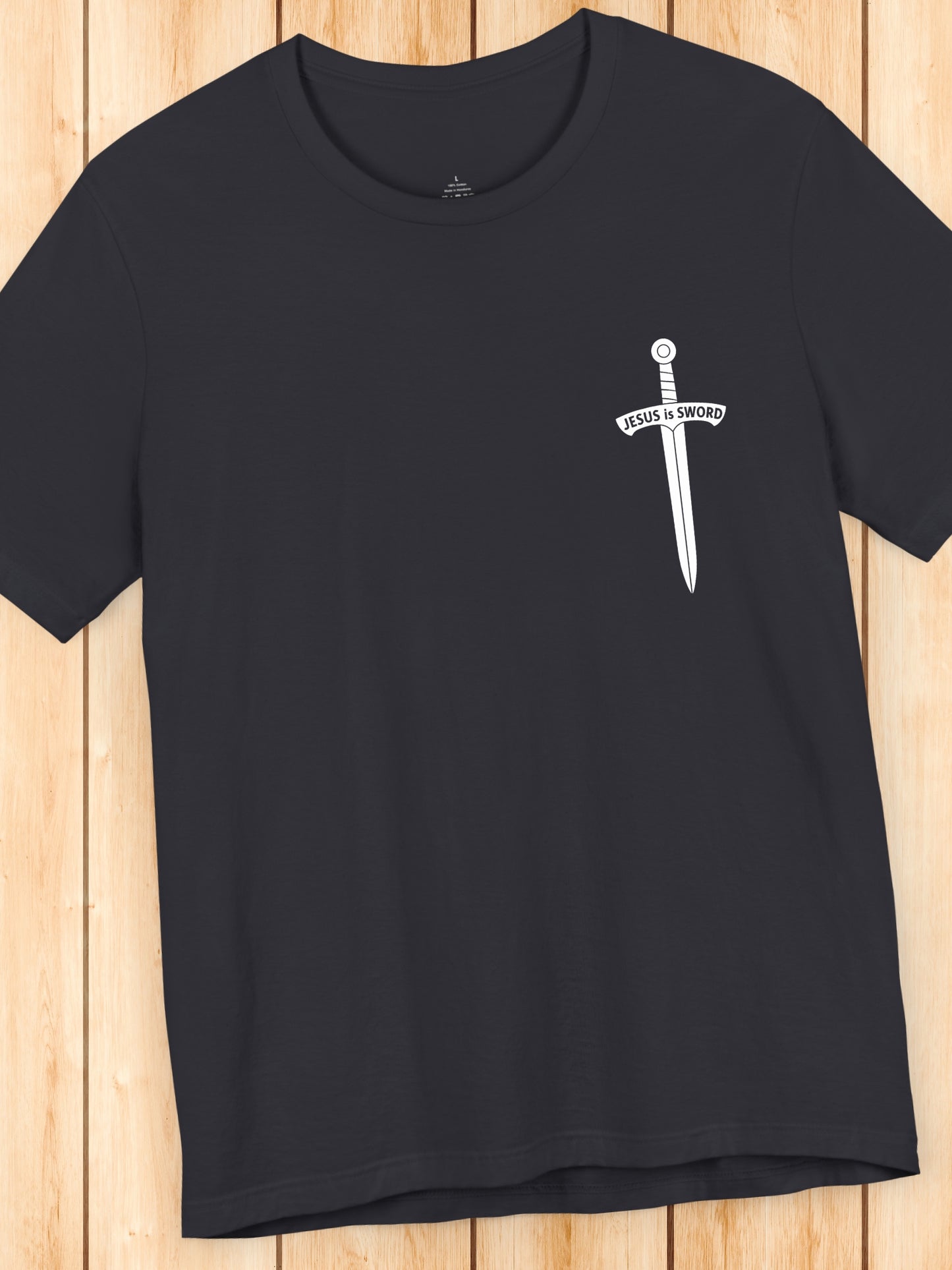 'In the beginning was the Word and the Word was with God, and the Word was God, He was in the beginning with God, The Sword of the Spirit is the Word of God, Jesus is Sword' Unisex T-Shirt, Chrsitian Apparel, Jesus Tee, Bible Verses