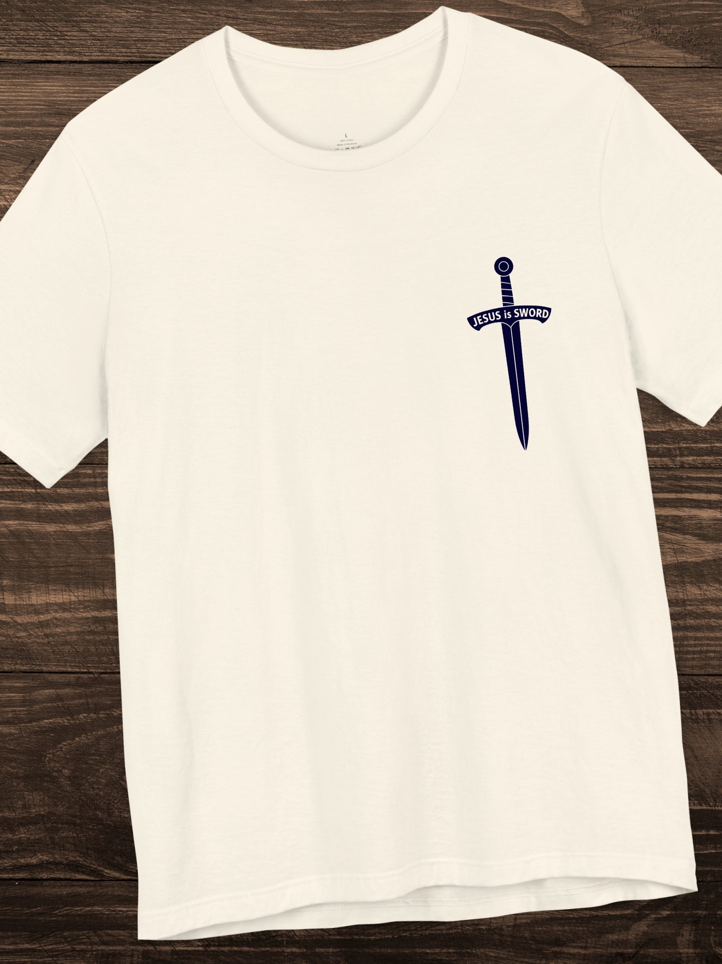 'In the beginning was the Word and the Word was with God, and the Word was God, He was in the beginning with God, The Sword of the Spirit is the Word of God, Jesus is Sword' Unisex T-Shirt, Chrsitian Apparel, Jesus Tee, Bible Verses