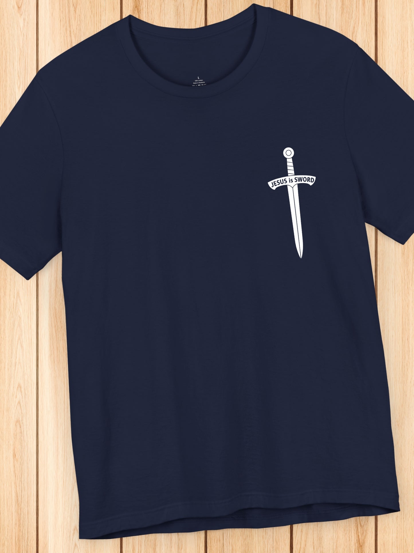 'In the beginning was the Word and the Word was with God, and the Word was God, He was in the beginning with God, The Sword of the Spirit is the Word of God, Jesus is Sword' Unisex T-Shirt, Chrsitian Apparel, Jesus Tee, Bible Verses