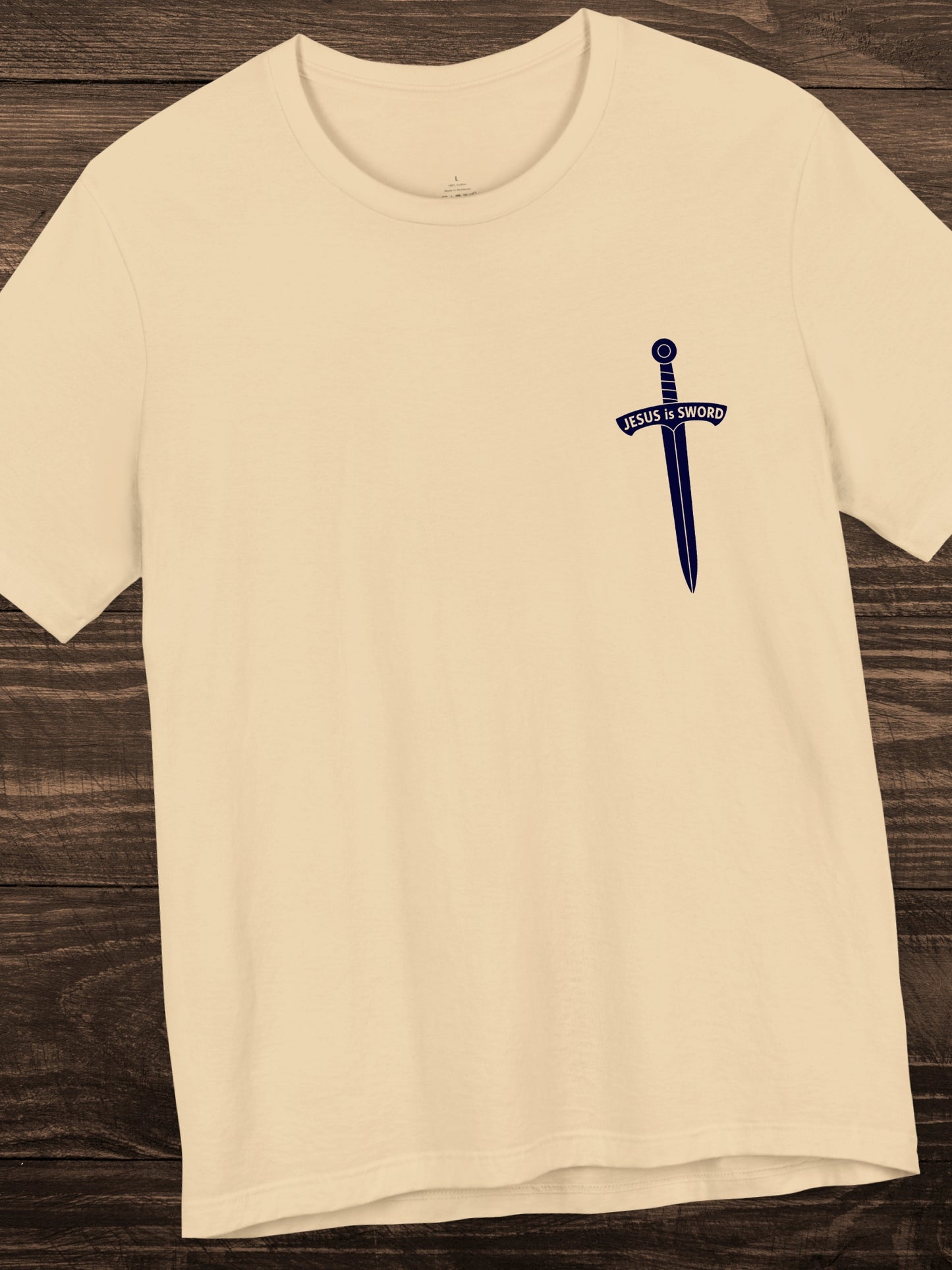 'In the beginning was the Word and the Word was with God, and the Word was God, He was in the beginning with God, The Sword of the Spirit is the Word of God, Jesus is Sword' Unisex T-Shirt, Chrsitian Apparel, Jesus Tee, Bible Verses
