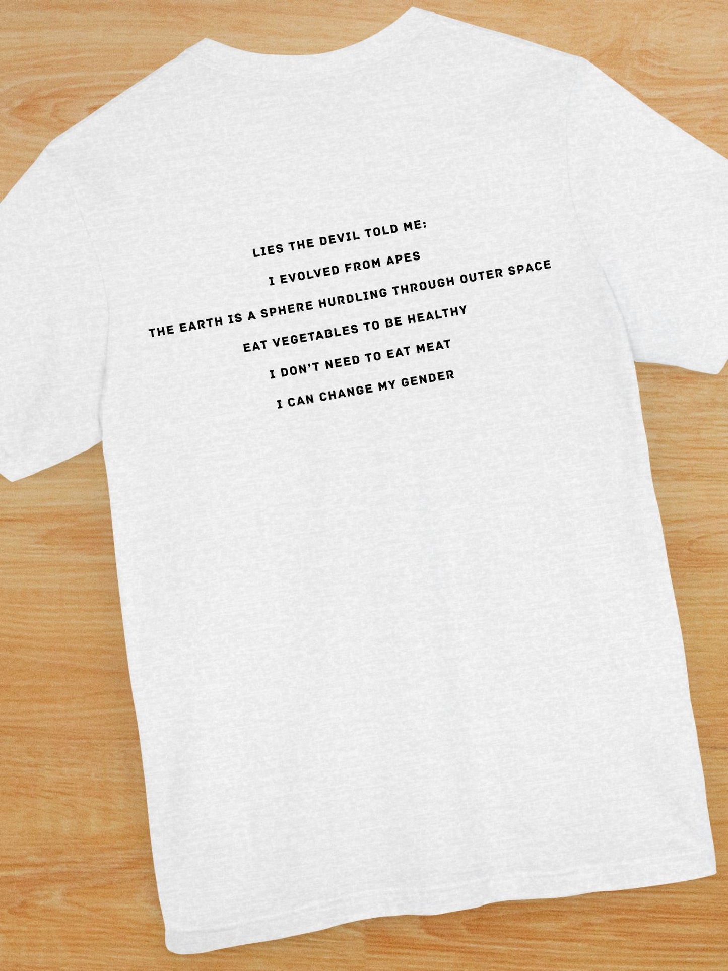 'Lies The Devil Told Me...' Unisex T-Shirt, Christian Apparel