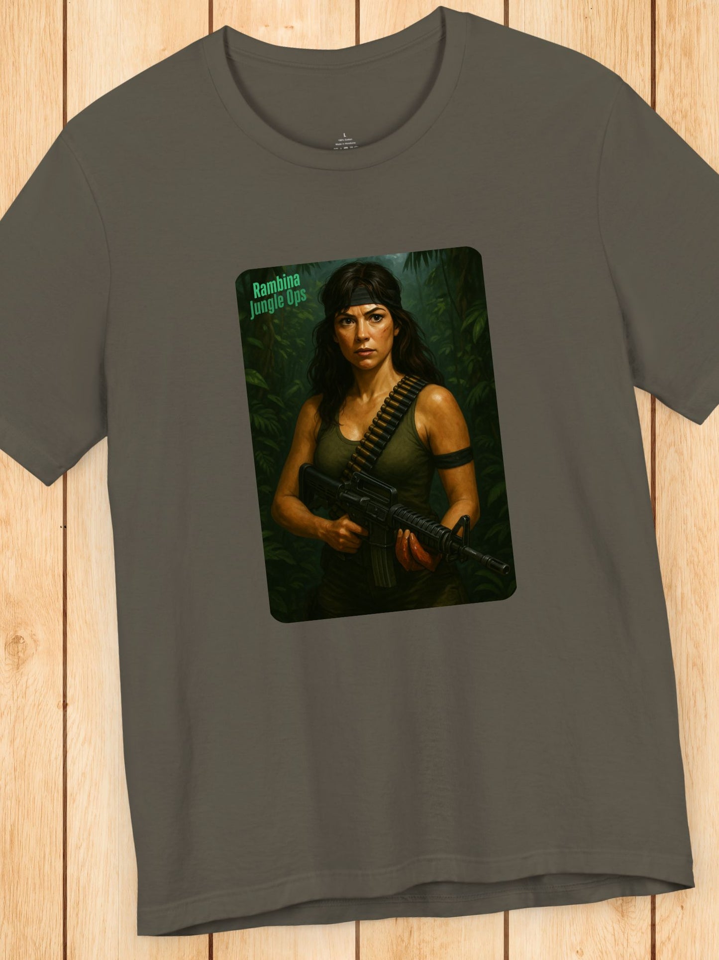'Rambina Jungle Ops' Unisex T-Shirt,  Adventure-Inspired Tee