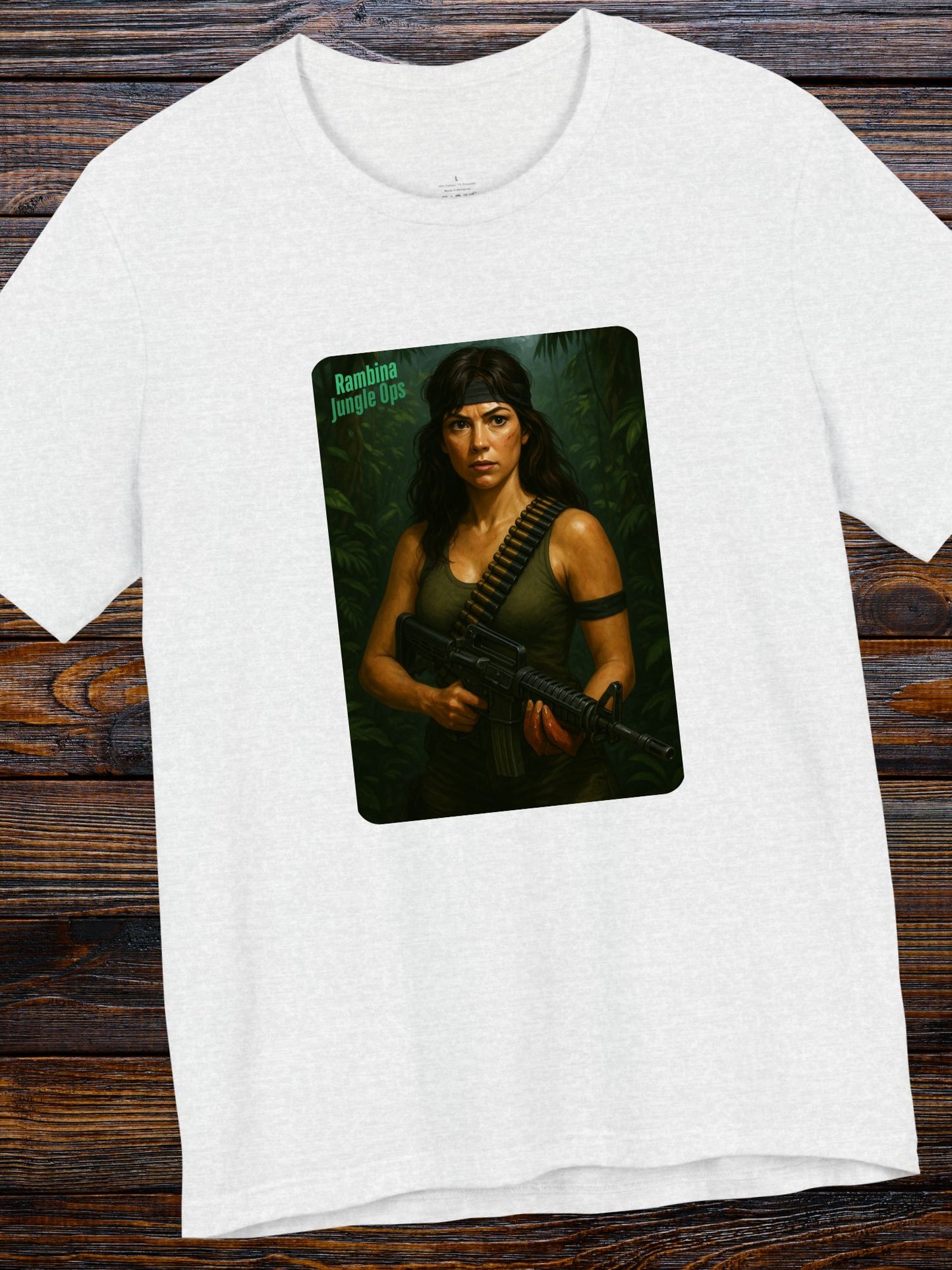 'Rambina Jungle Ops' Unisex T-Shirt,  Adventure-Inspired Tee