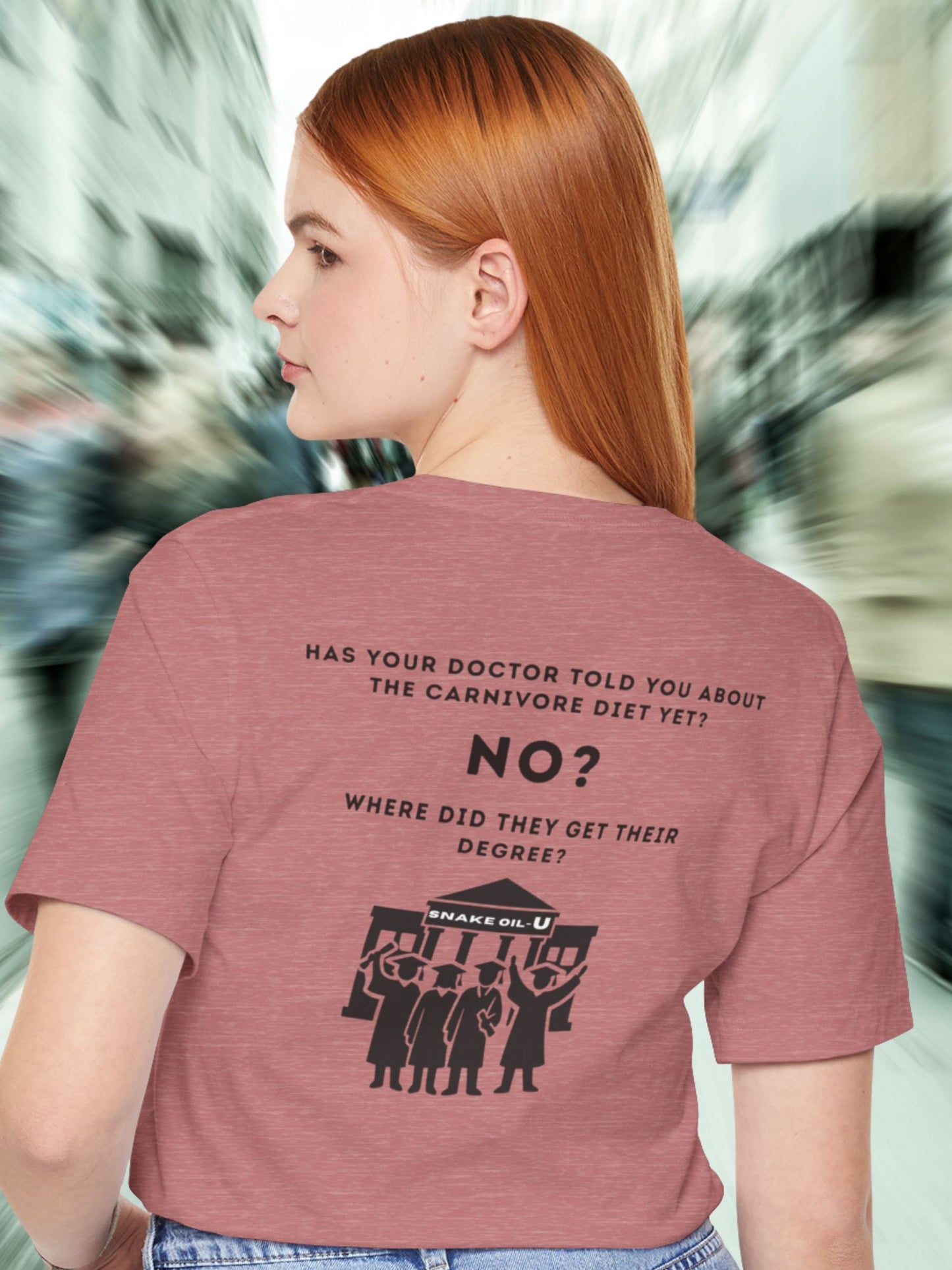 'Has Your Doctor Told You About the Carnivore Diet Yet?' Unisex T-Shirt, Carnivore Diet Apparel, Health and Wellness Tee