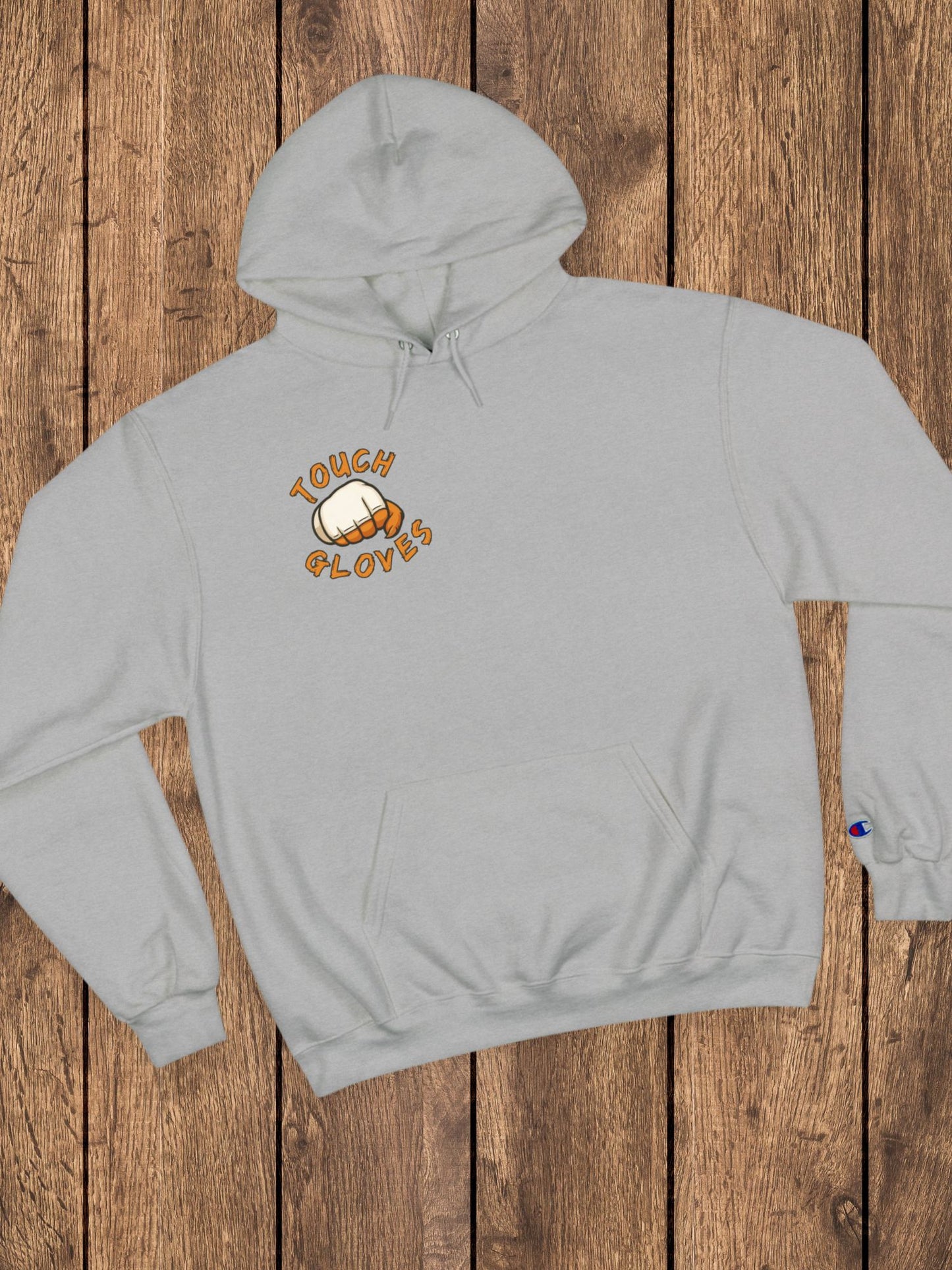 'Touch Gloves' Tiger Fighter Graphic Champion Hoodie, MMA Apparel, Tiger Lovers