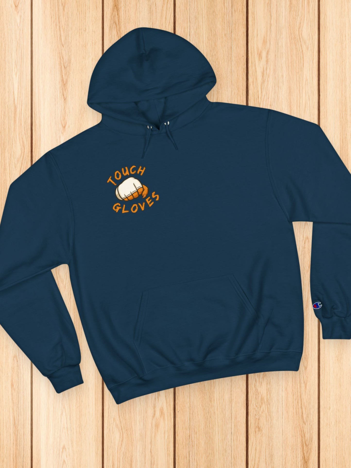 'Touch Gloves' Tiger Fighter Graphic Champion Hoodie, MMA Apparel, Tiger Lovers