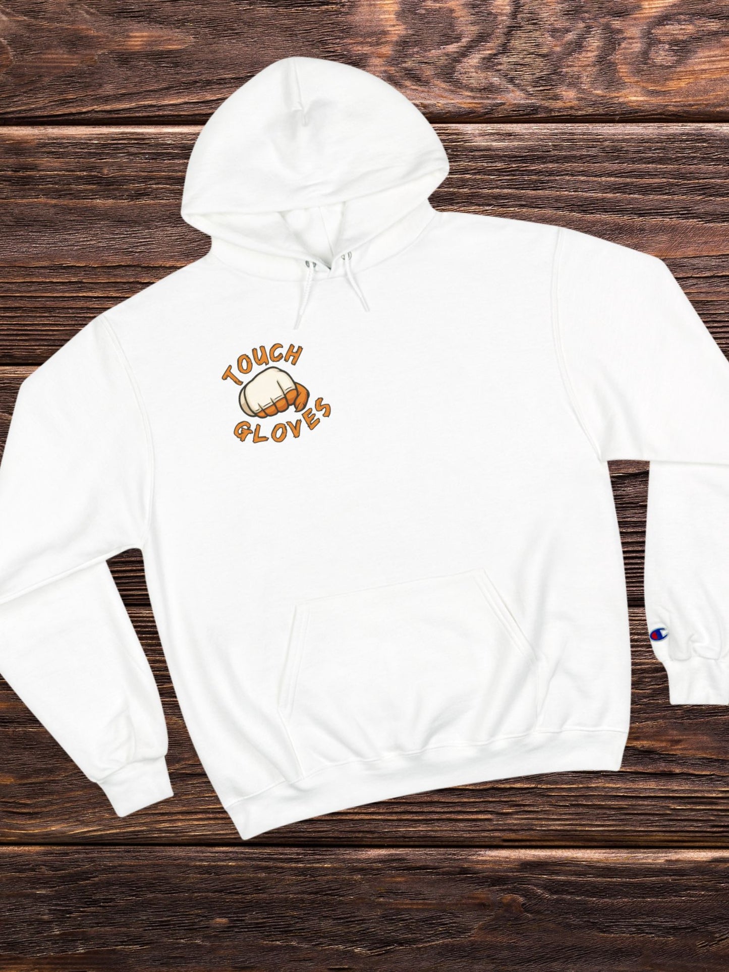 'Touch Gloves' Tiger Fighter Graphic Champion Hoodie, MMA Apparel, Tiger Lovers
