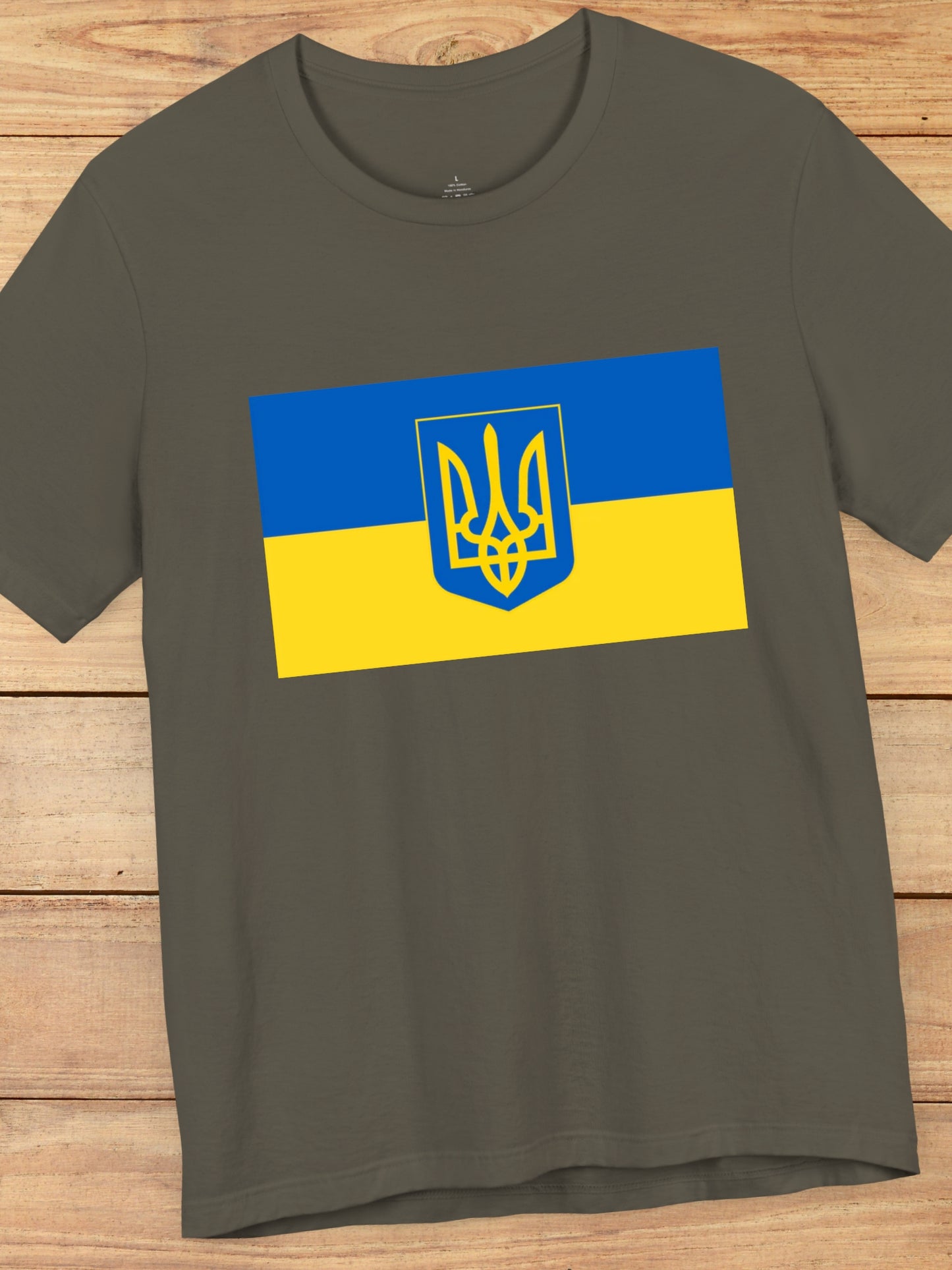 Ukrainian Flag Unisex T-Shirt, Ukraine Supporters Tee,