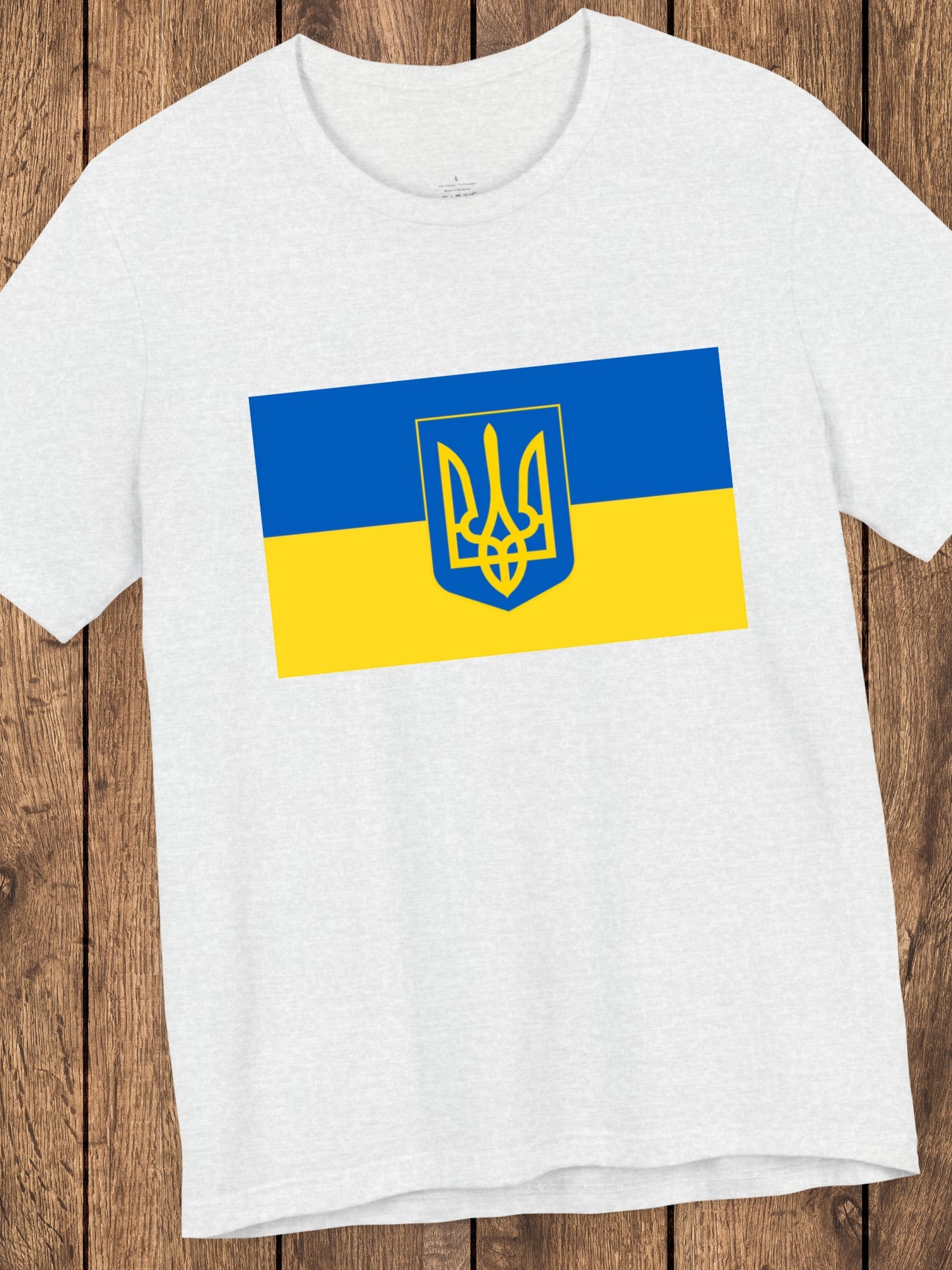 Ukrainian Flag Unisex T-Shirt, Ukraine Supporters Tee,