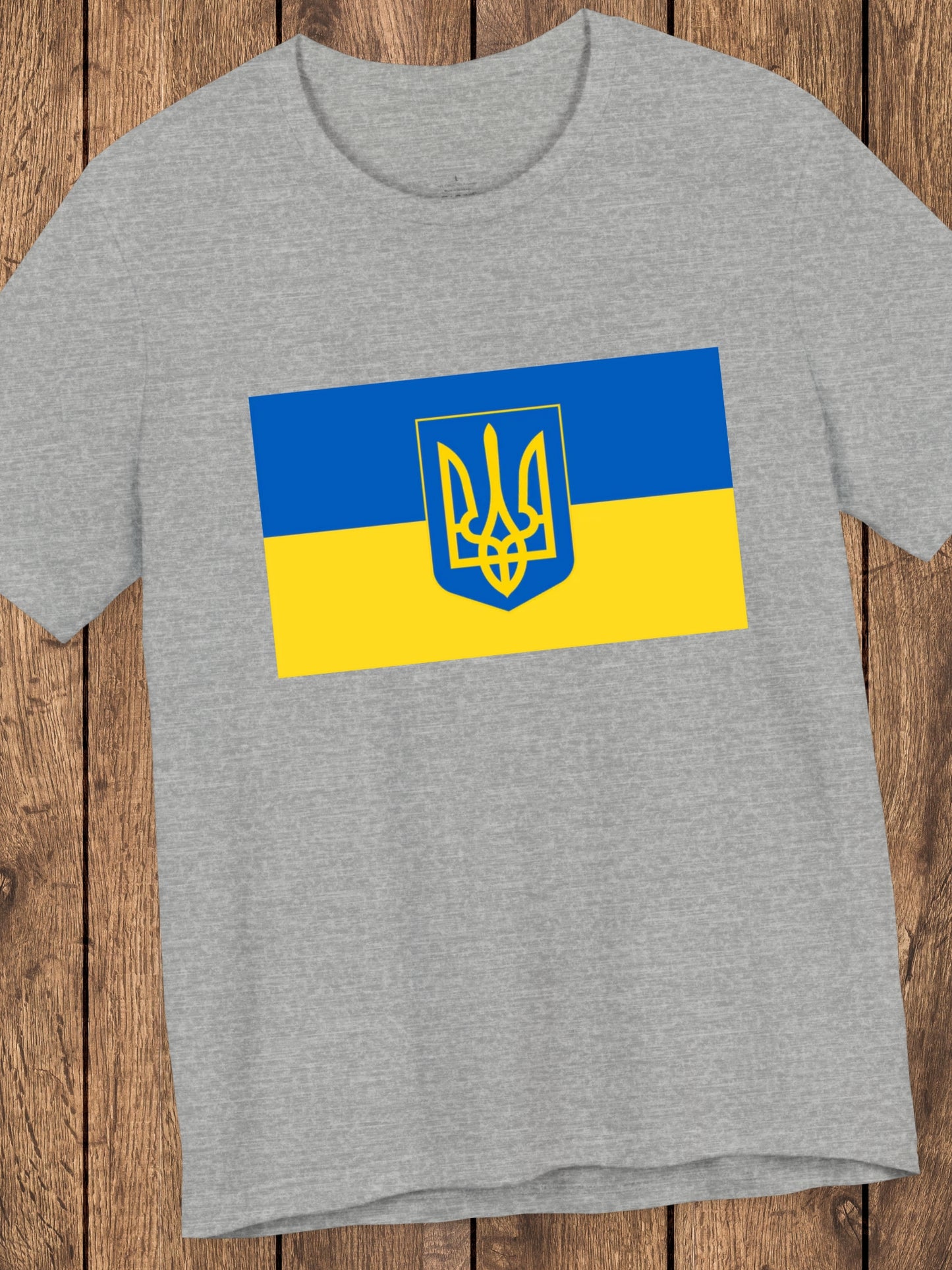 Ukrainian Flag Unisex T-Shirt, Ukraine Supporters Tee,
