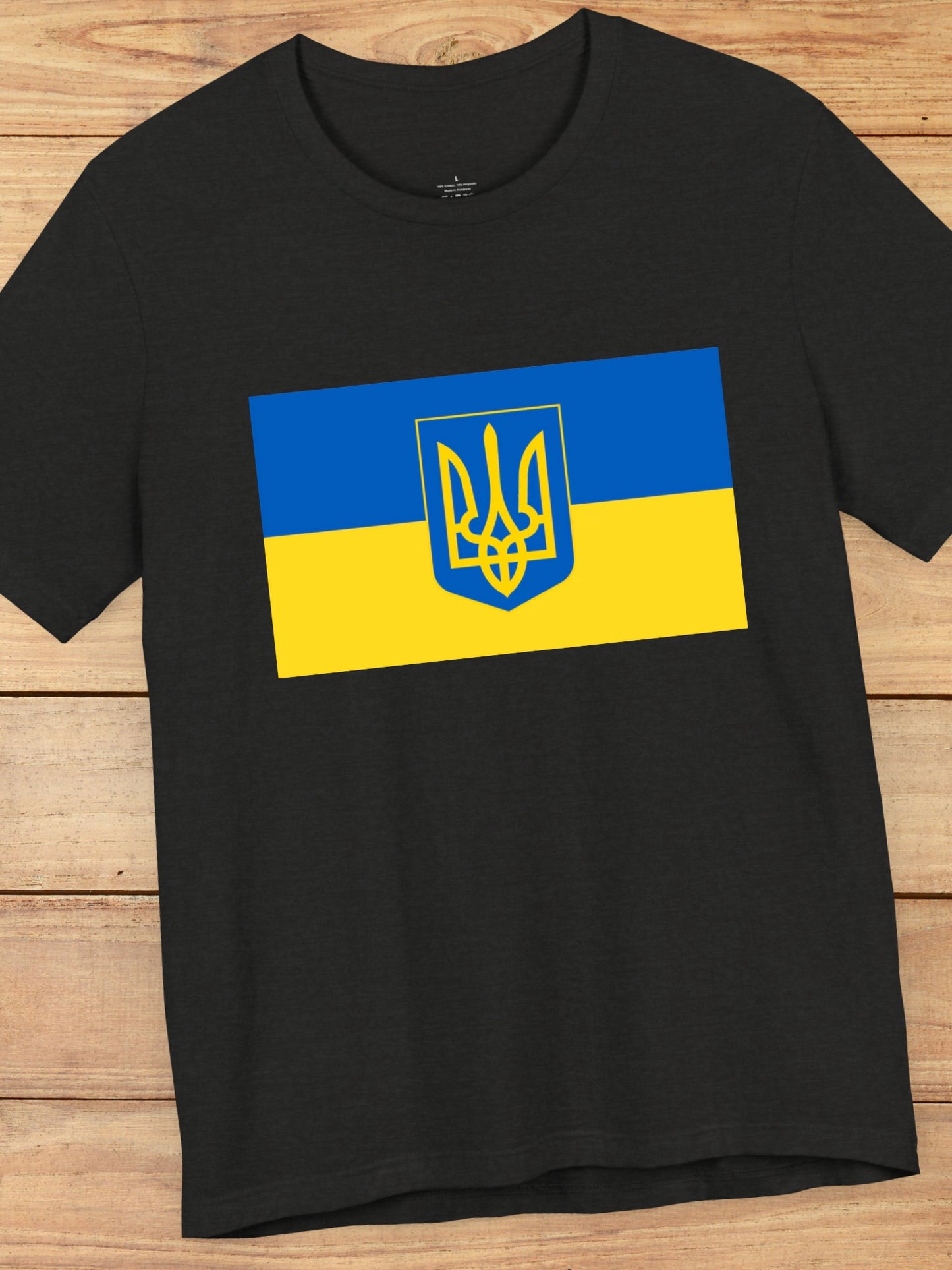 Ukrainian Flag Unisex T-Shirt, Ukraine Supporters Tee,
